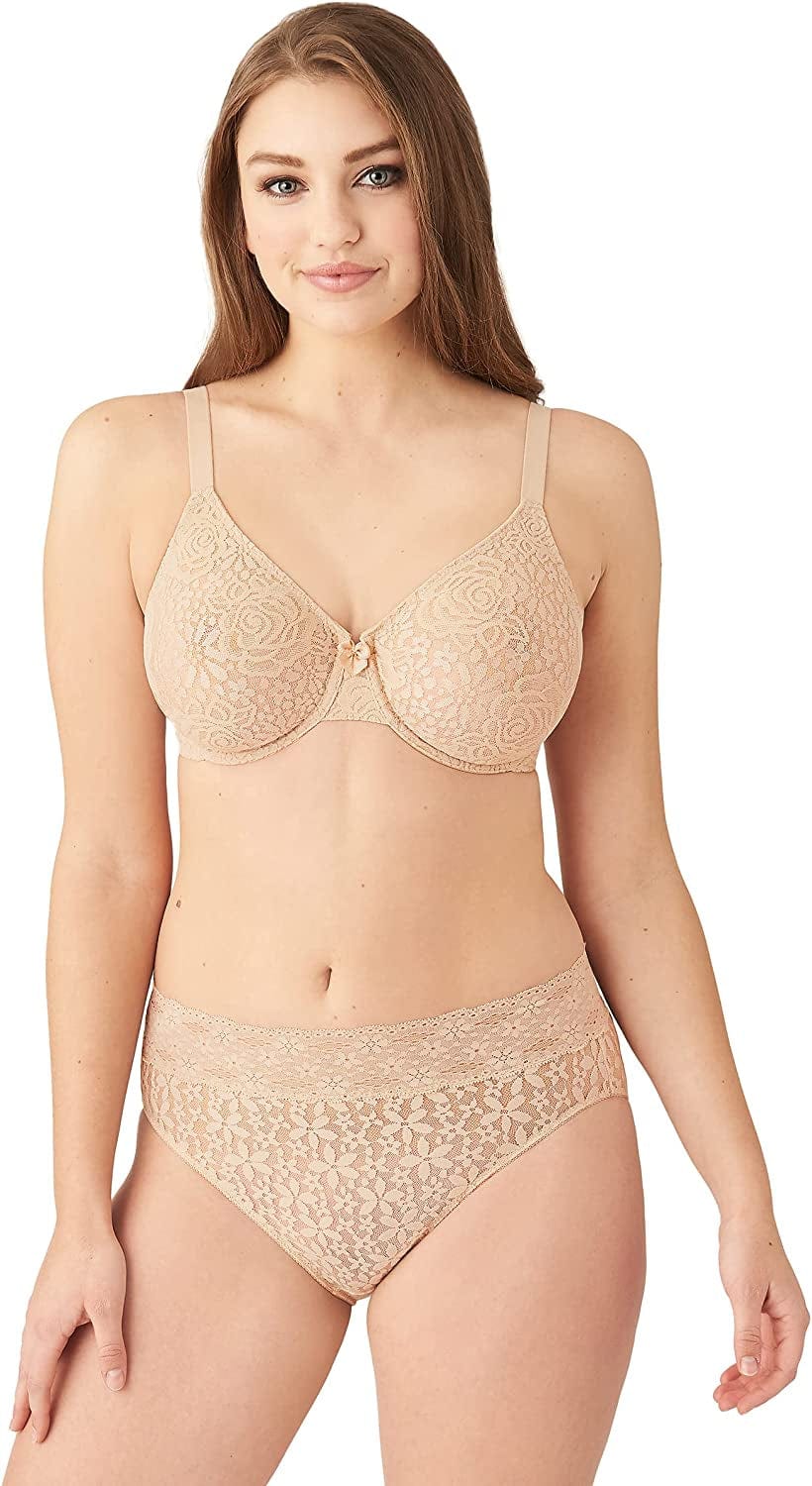 Wacoal Women’S Halo Lace Underwire Bra