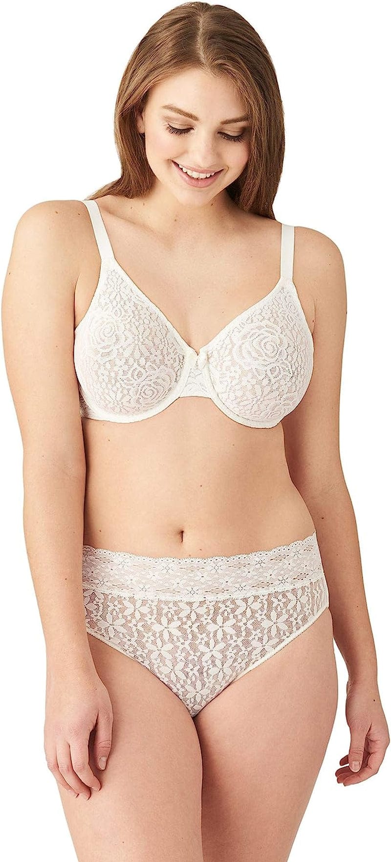 Wacoal Women’S Halo Lace Underwire Bra