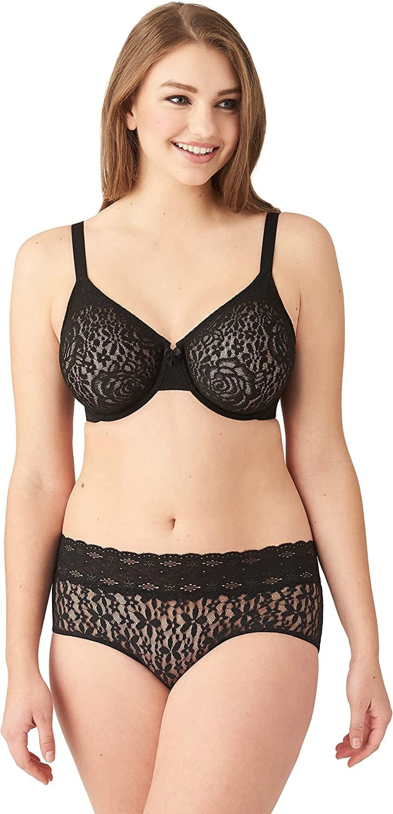 Wacoal Women’S Halo Lace Underwire Bra