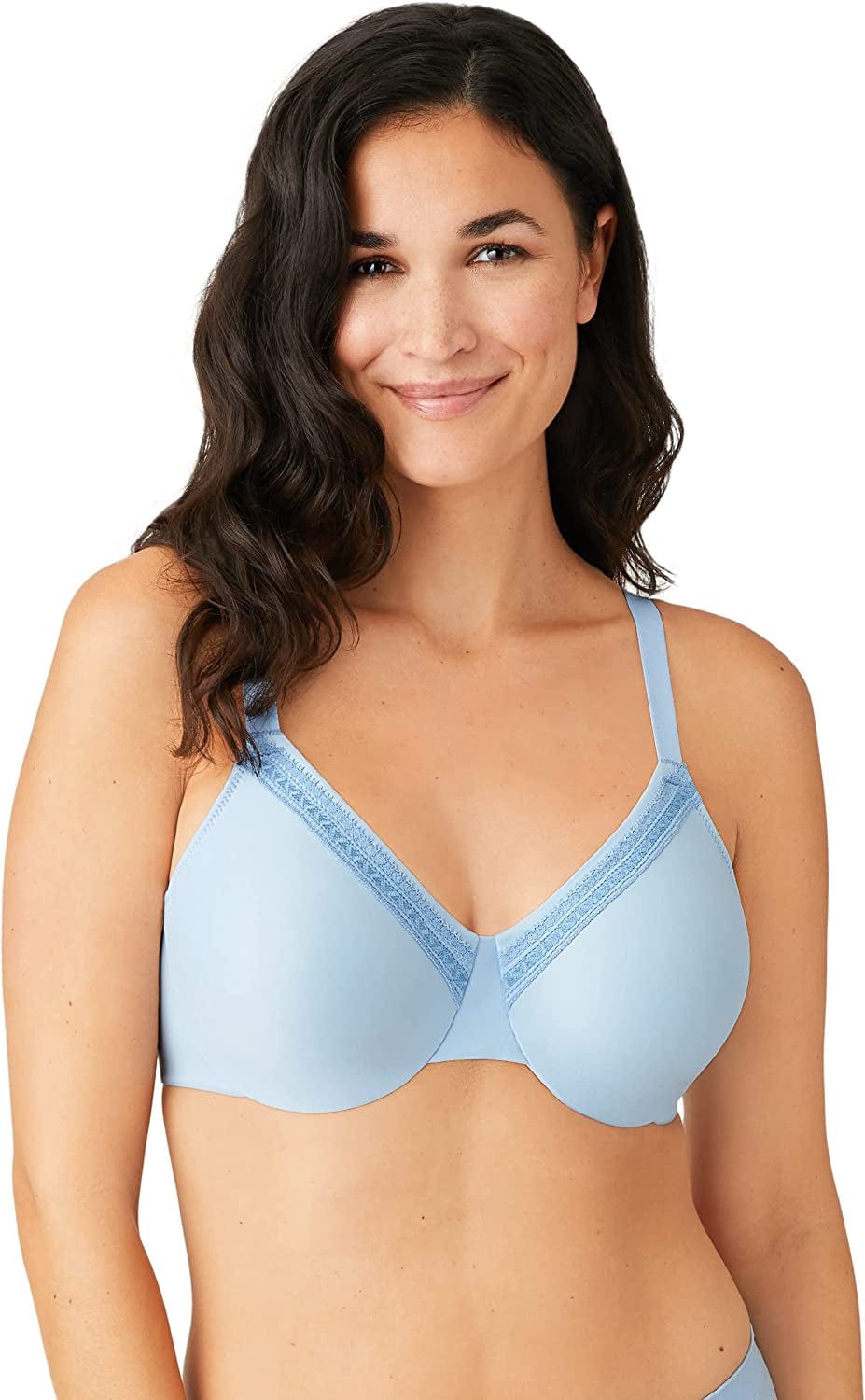 Wacoal Women'S Perfect Primer Underwire Bra Chambray Blue / (38) 38H