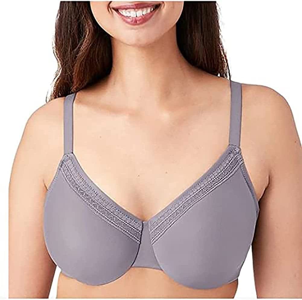 Wacoal Women'S Perfect Primer Underwire Bra Minimal Gray / 44DD