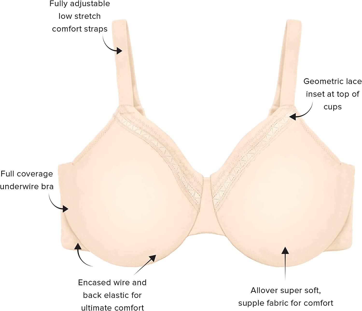 Wacoal Women'S Perfect Primer Underwire Bra