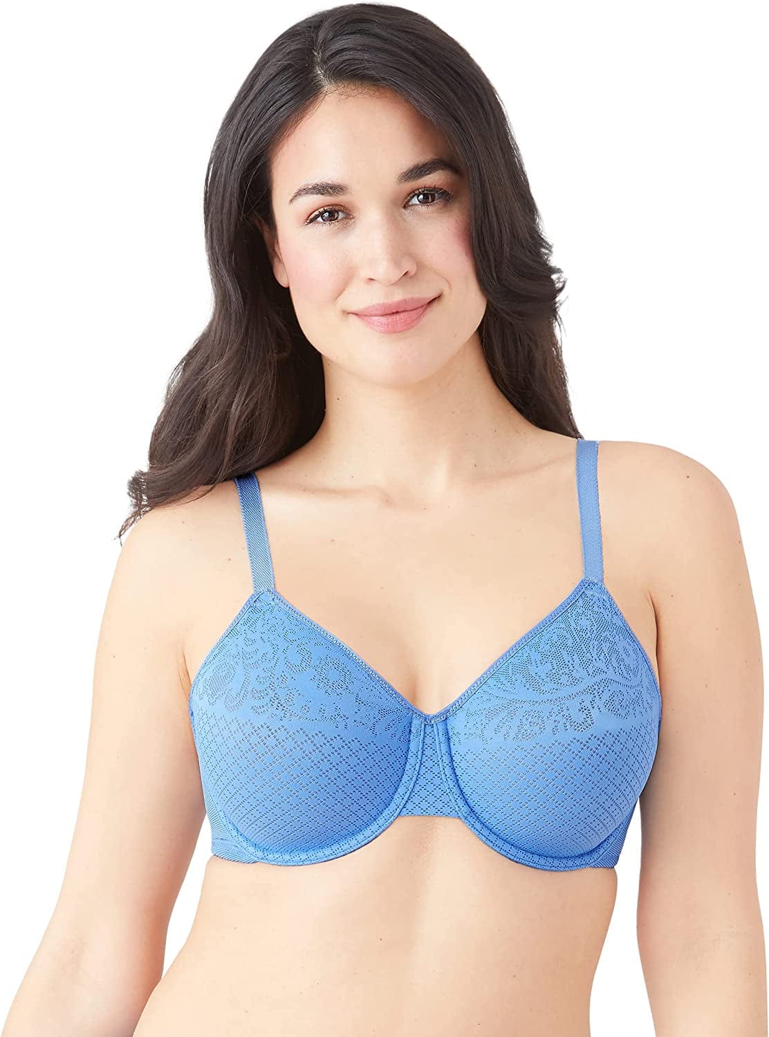 Wacoal Women'S plus Size Visual Effects Minimizer Bra Blue Yonder / 32D