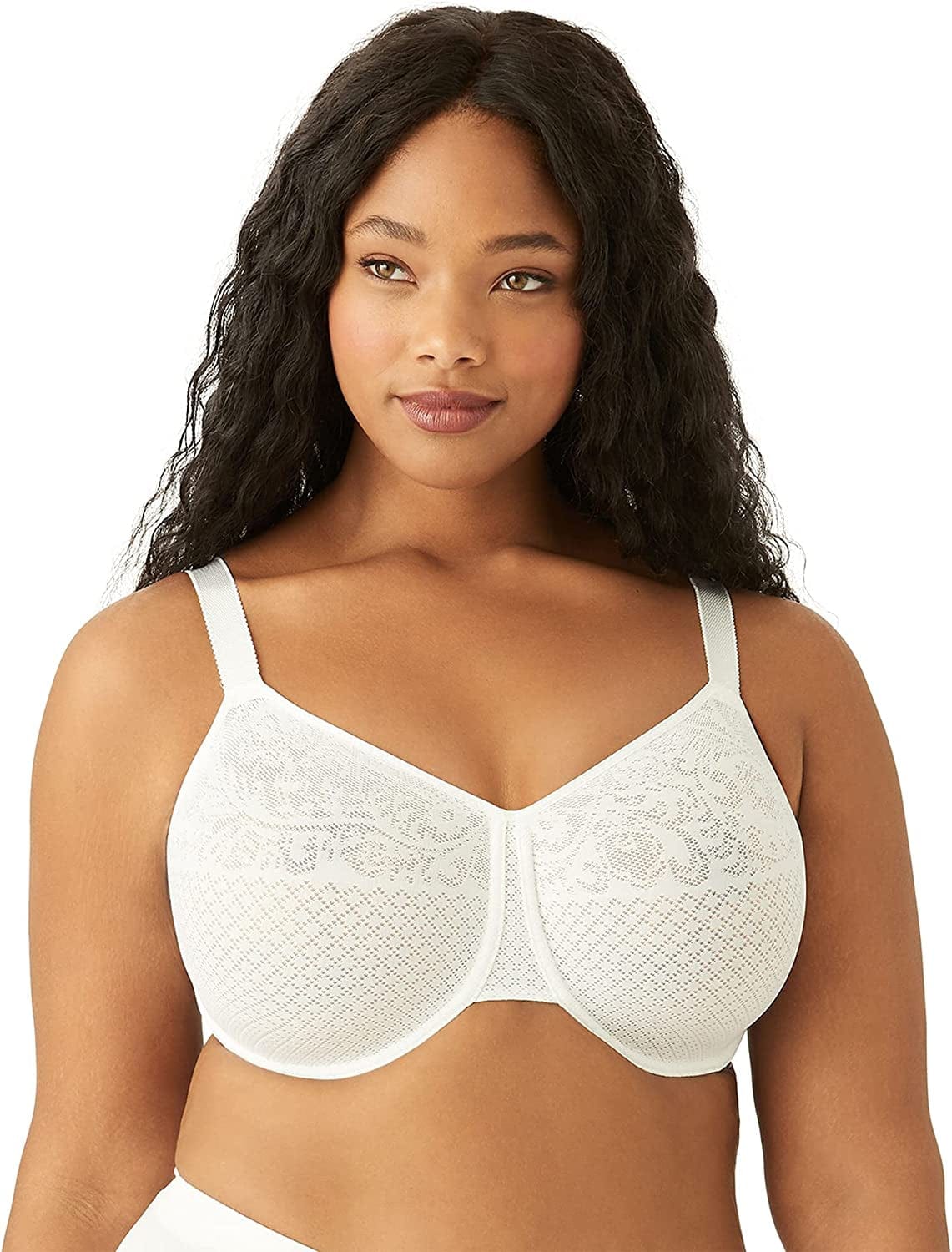 Wacoal Women'S plus Size Visual Effects Minimizer Bra White / 36G