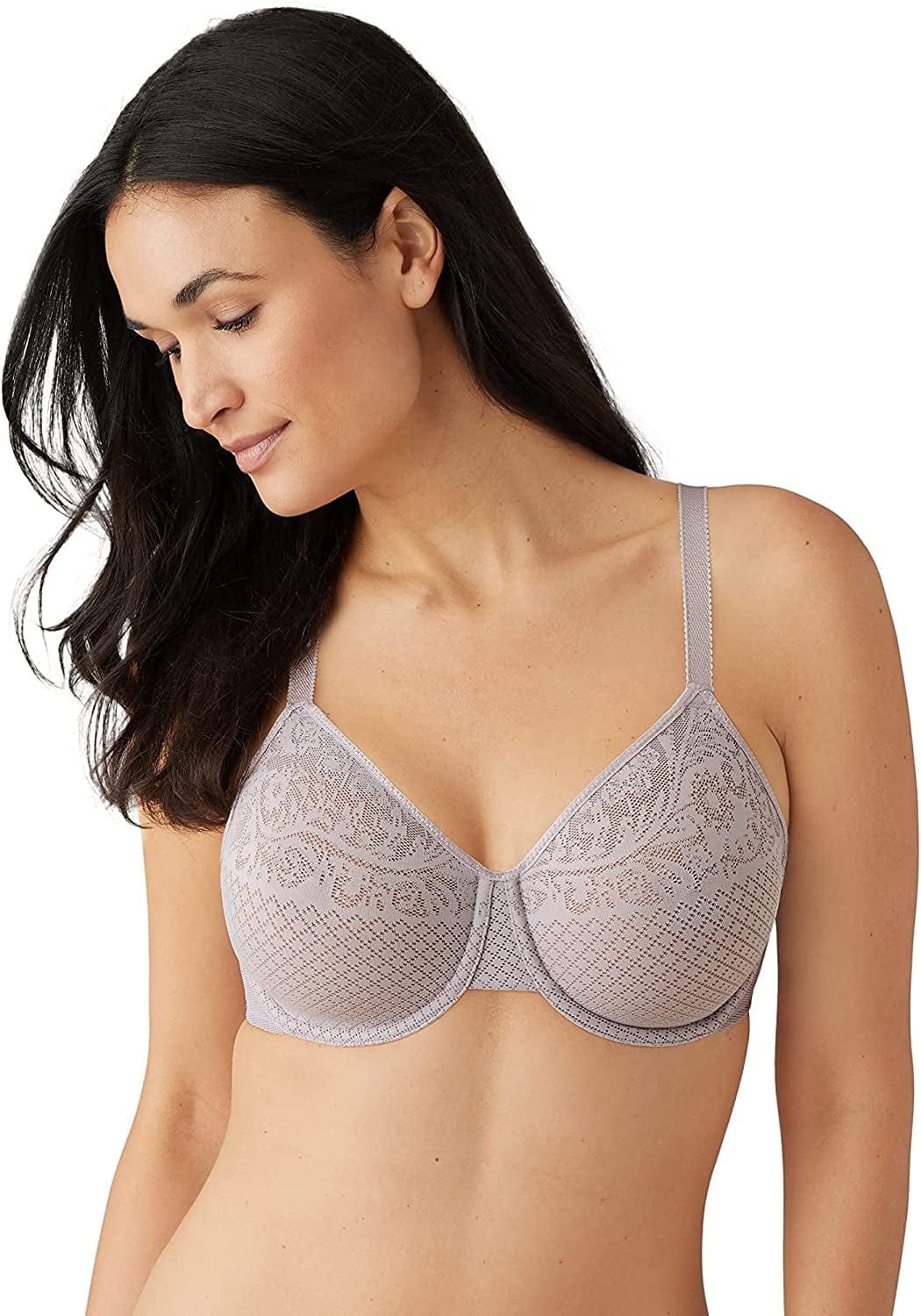 Wacoal Women'S plus Size Visual Effects Minimizer Bra Raindrops / 34D