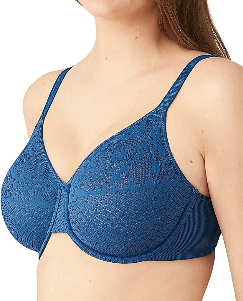 Wacoal Women'S plus Size Visual Effects Minimizer Bra Ensign Blue / 40C