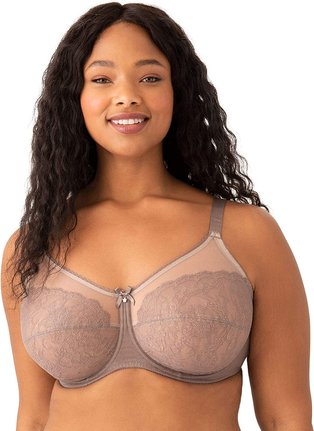 Wacoal Women'S Retro Chic Full Figure Underwire Bra Cappuccino / 40D