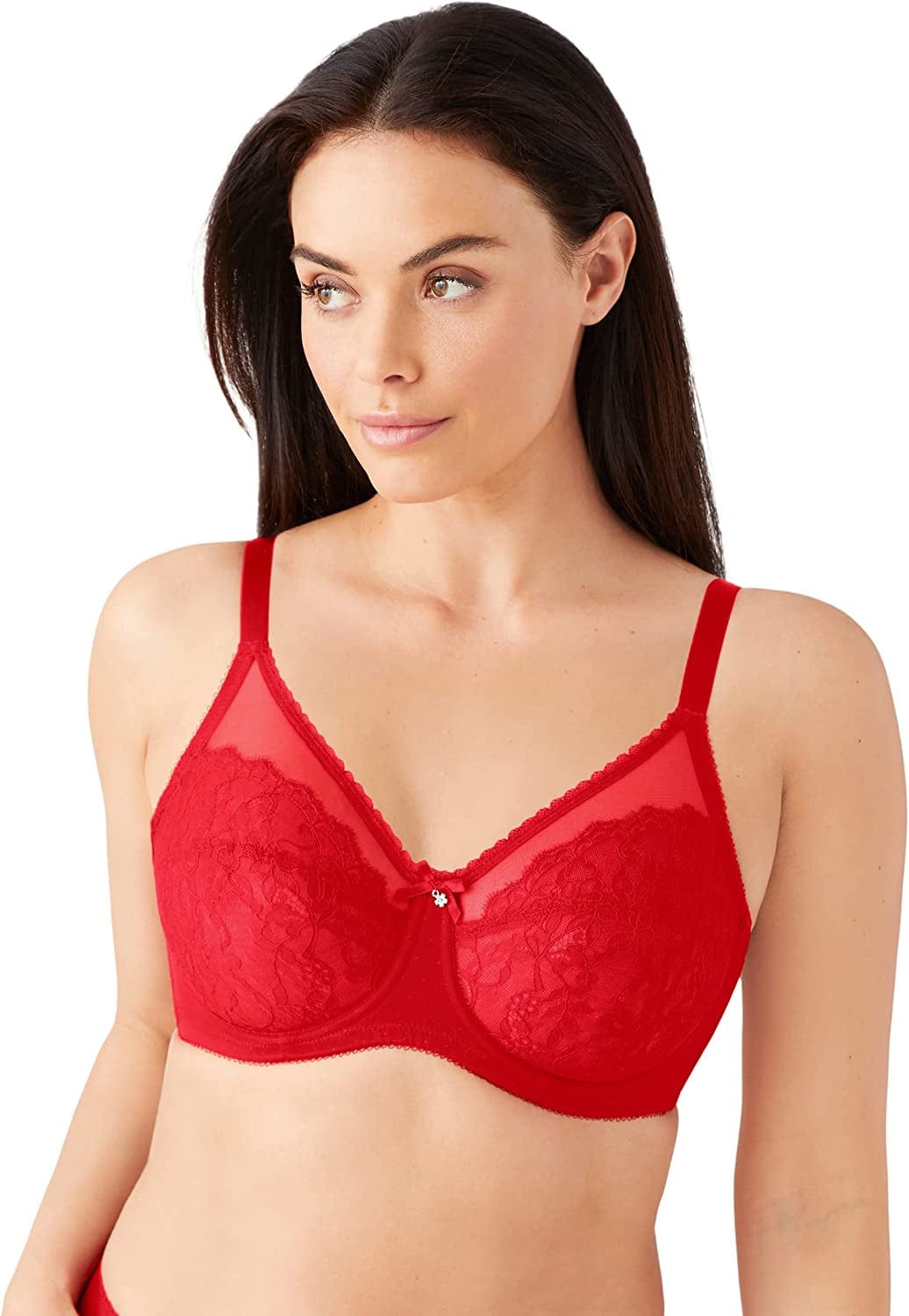 Wacoal Women'S Retro Chic Full Figure Underwire Bra Barbados Cherry / 36I