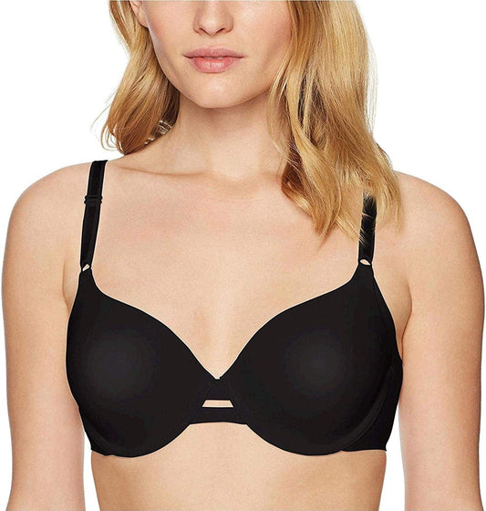 Warner'S Women'S Blissful Benefits Side Smoothing Underwire Bra Black / 40C