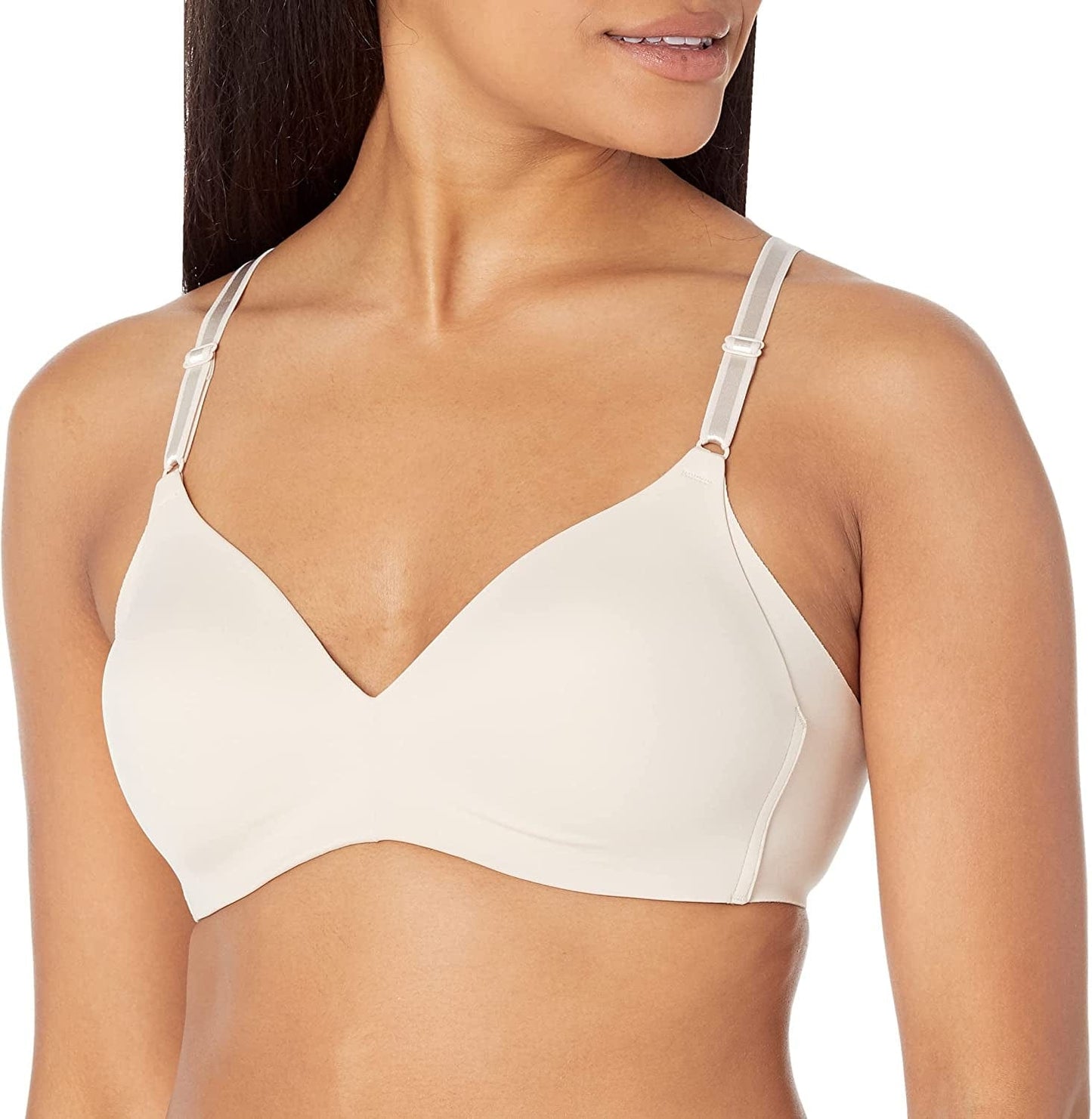 Warner'S Women'S Blissful Benefits Side Smoothing Wirefree Bra Butterscotch / 36C