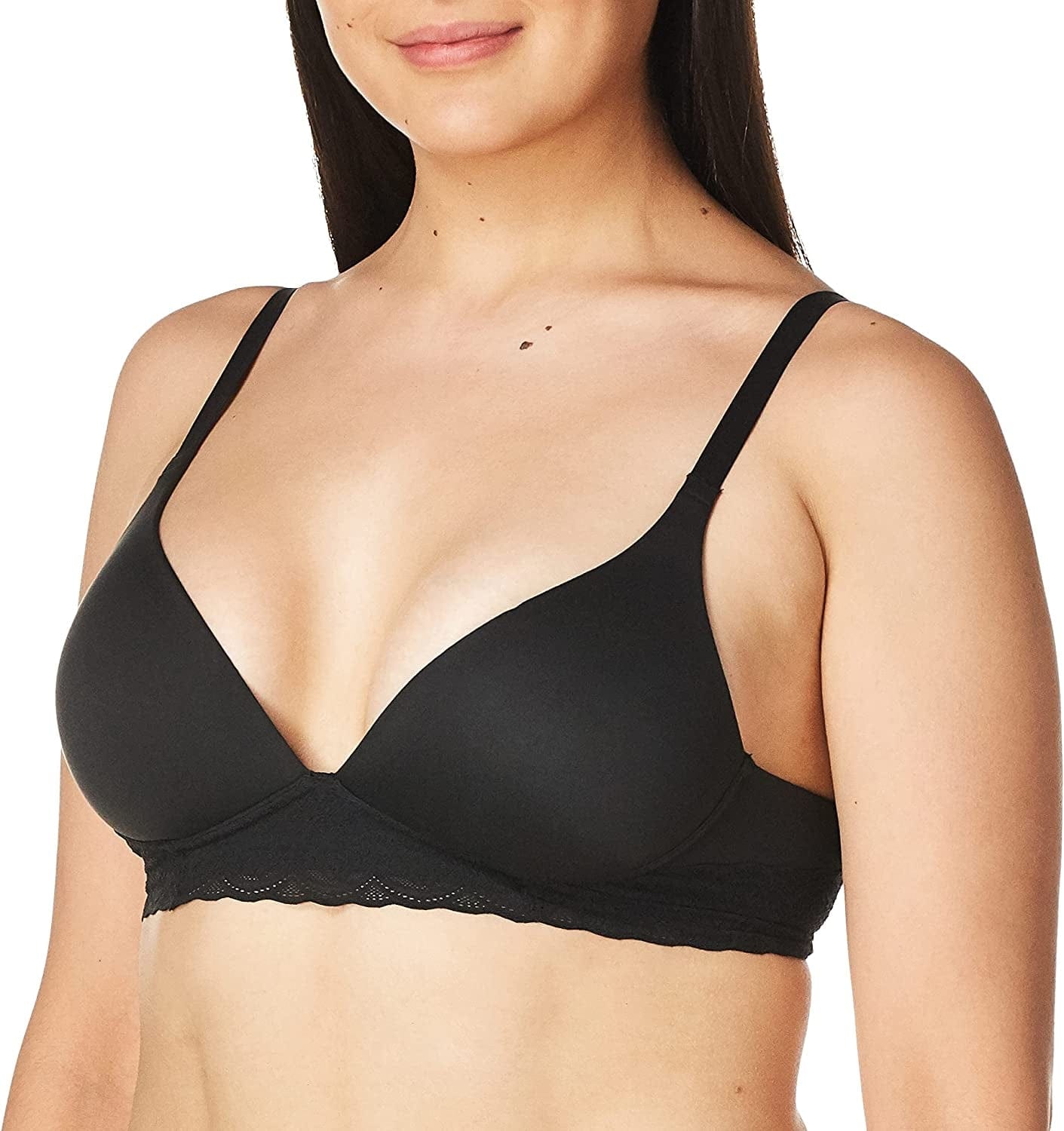 Warner'S Women'S Blissful Benefits Ultrasoft with Lace Wirefree Contour Bra