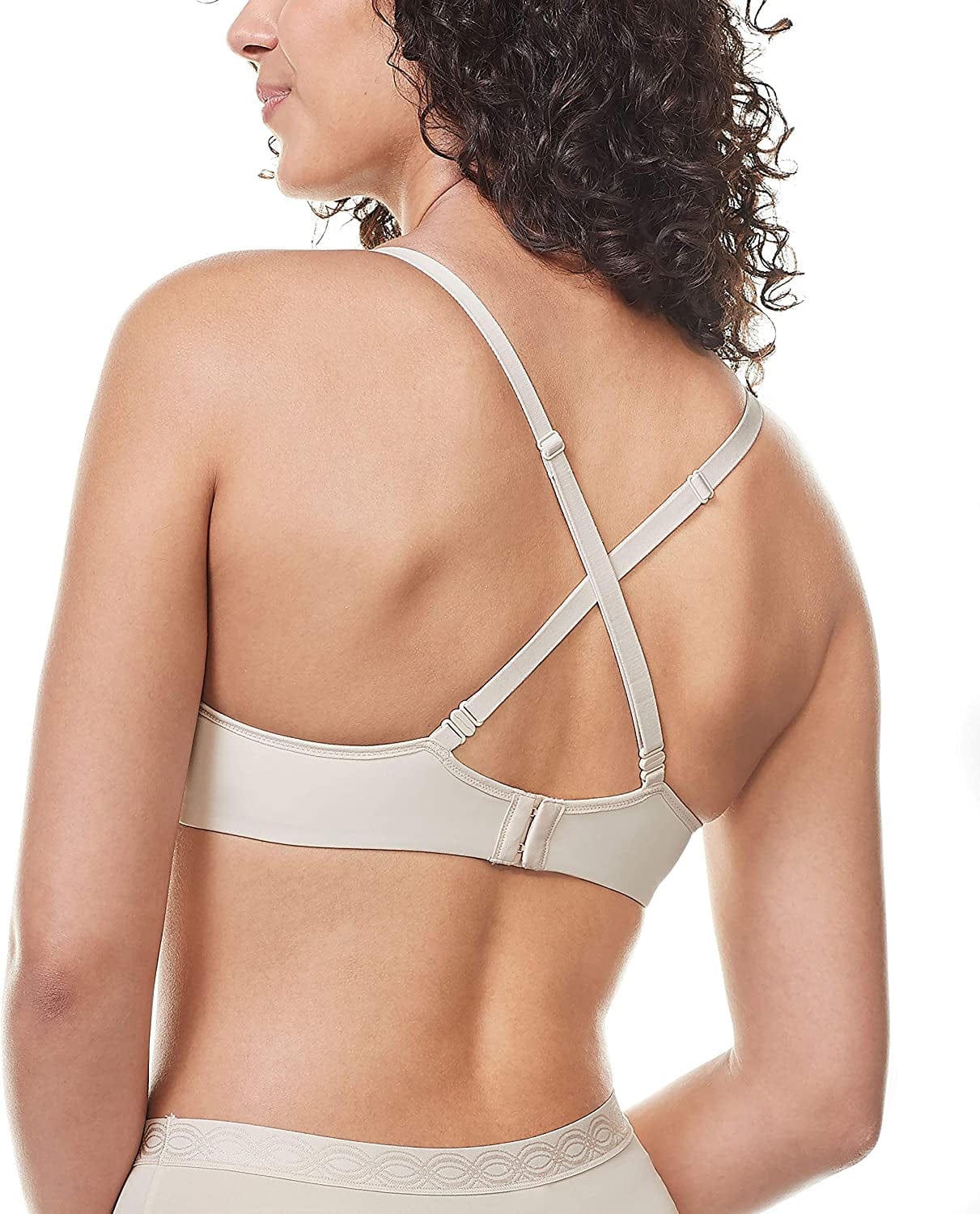 Warner'S Women'S Cloud 9 Super Soft, Naturally Shapes and Lifts Wireless Lightly Lined Convertible Comfort Bra Rm4781A