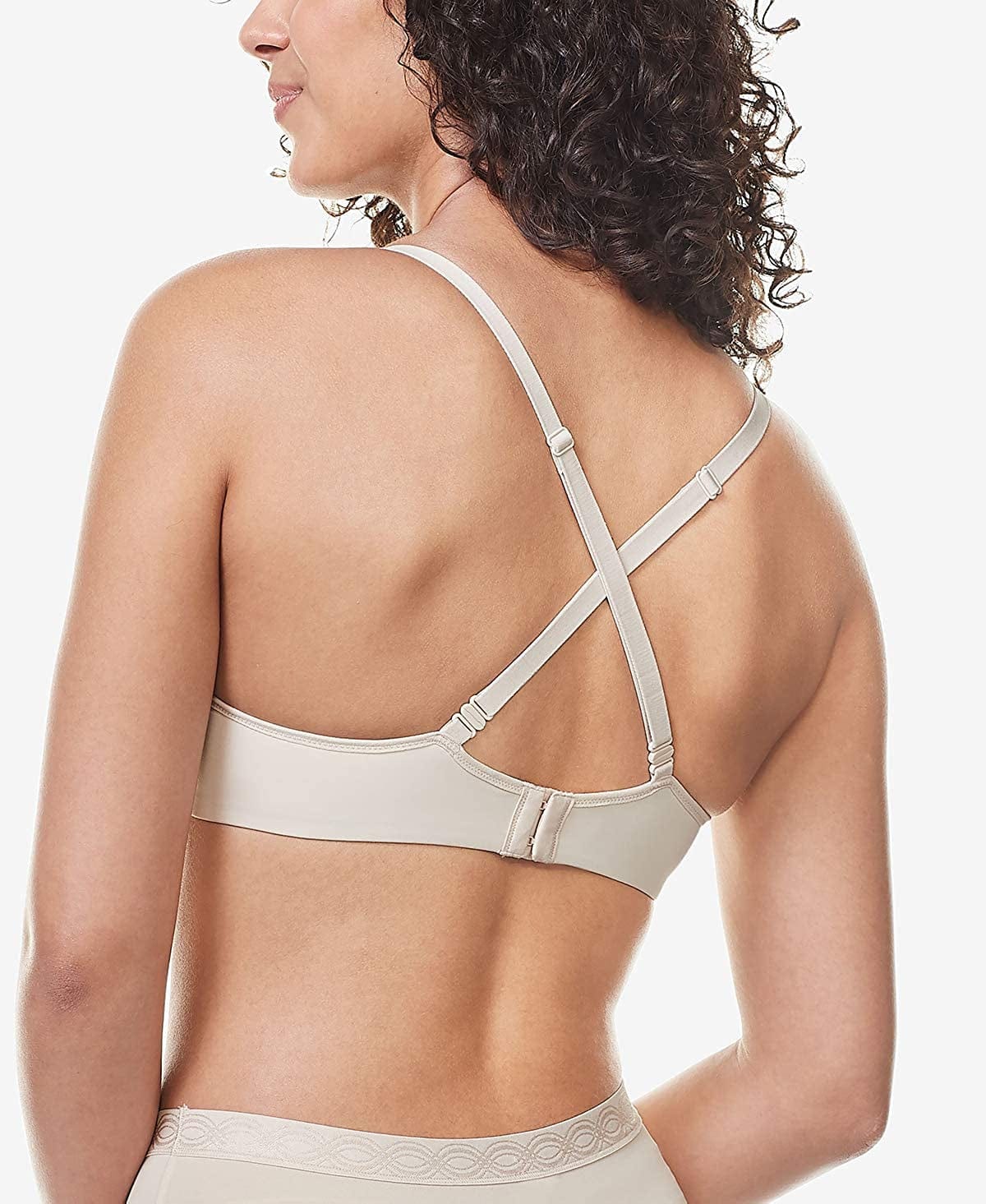Warner'S Women'S Cloud 9 Super Soft, Naturally Shapes and Lifts Wireless Lightly Lined Convertible Comfort Bra Rm4781A