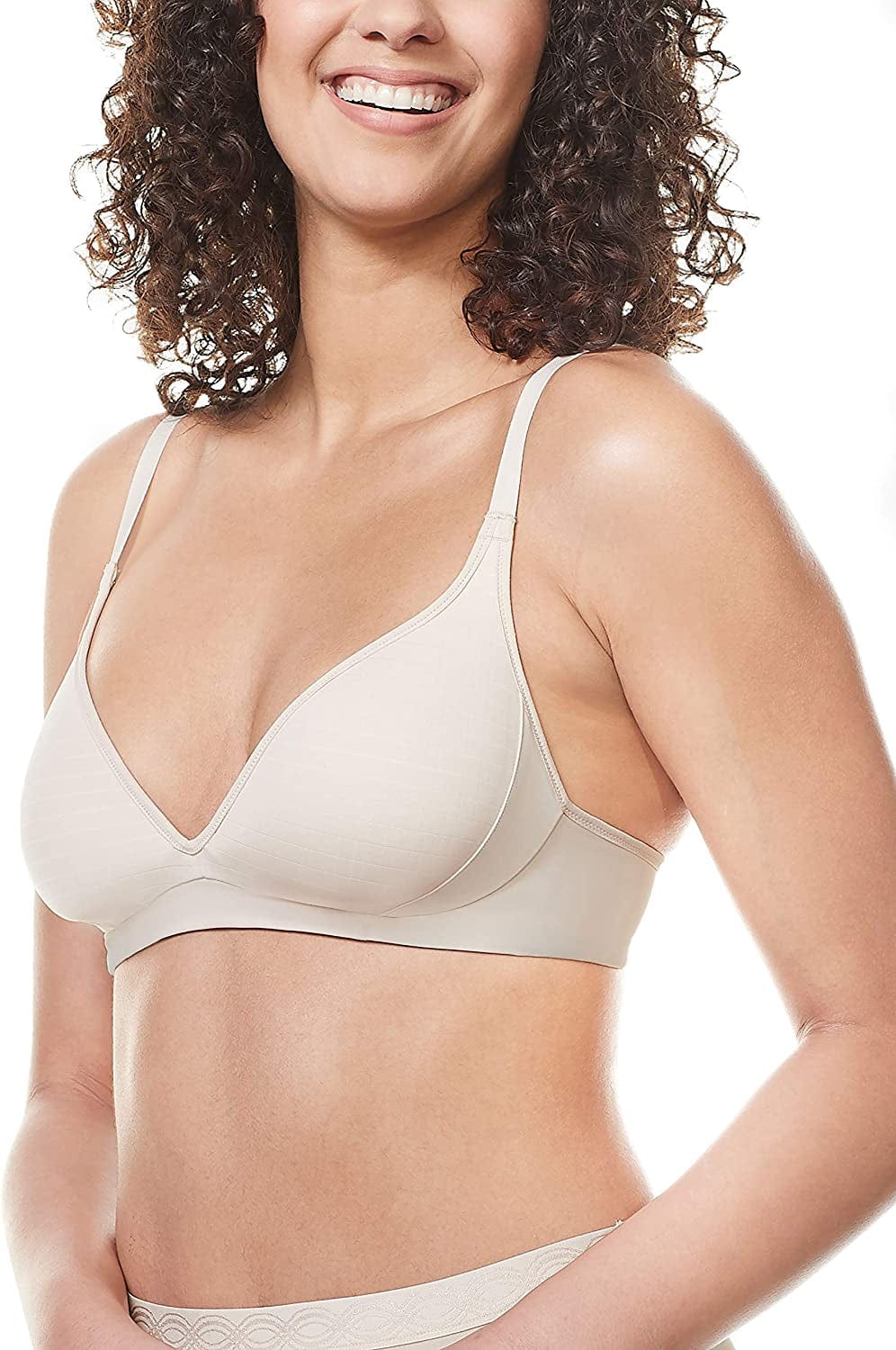 Warner'S Women'S Cloud 9 Super Soft, Naturally Shapes and Lifts Wireless Lightly Lined Convertible Comfort Bra Rm4781A Butterscotch / 36B