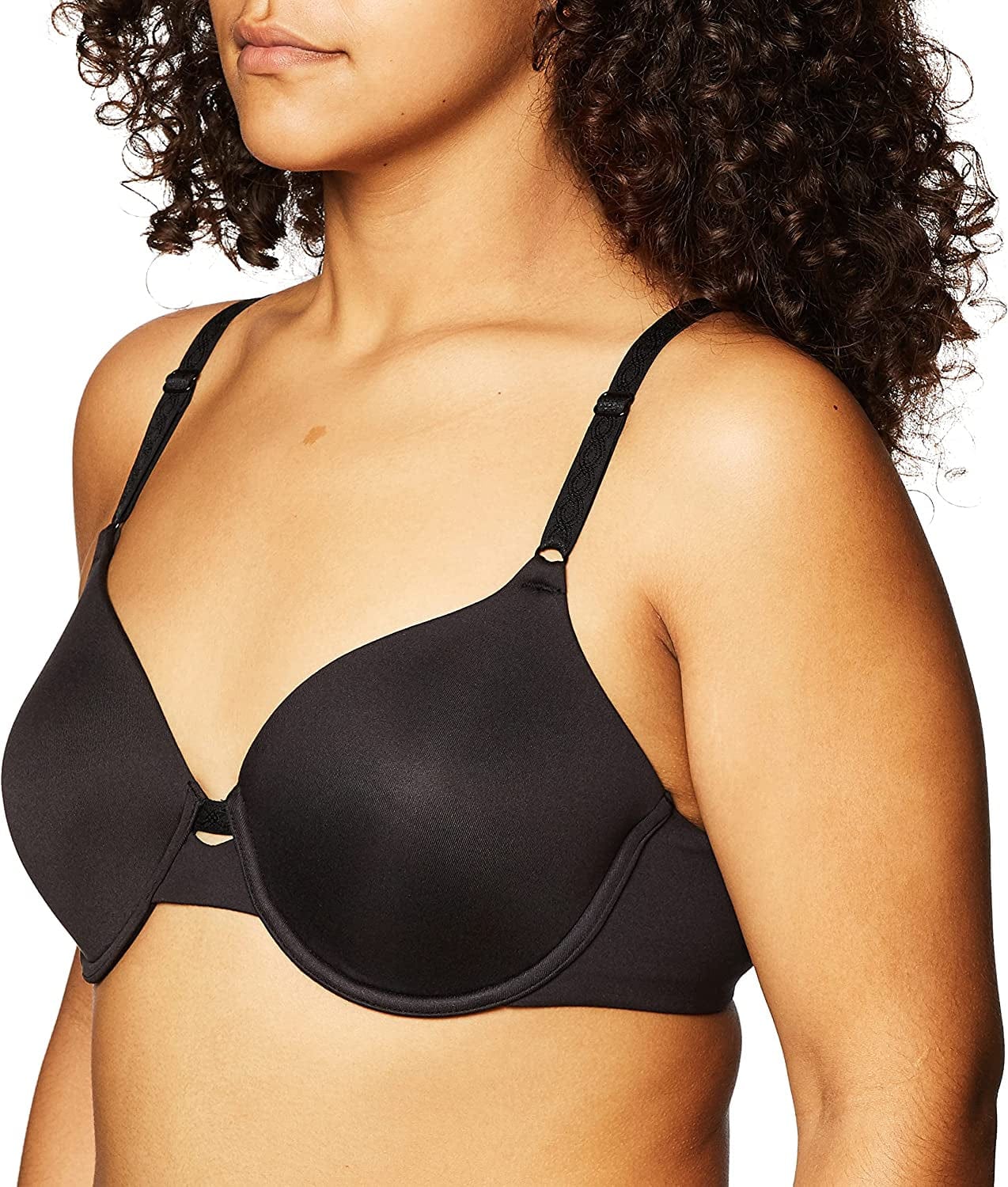 Warner'S Women'S Cloud 9 Super Soft Underwire Lightly Lined T-Shirt Bra Rb1691A Black / 38DD