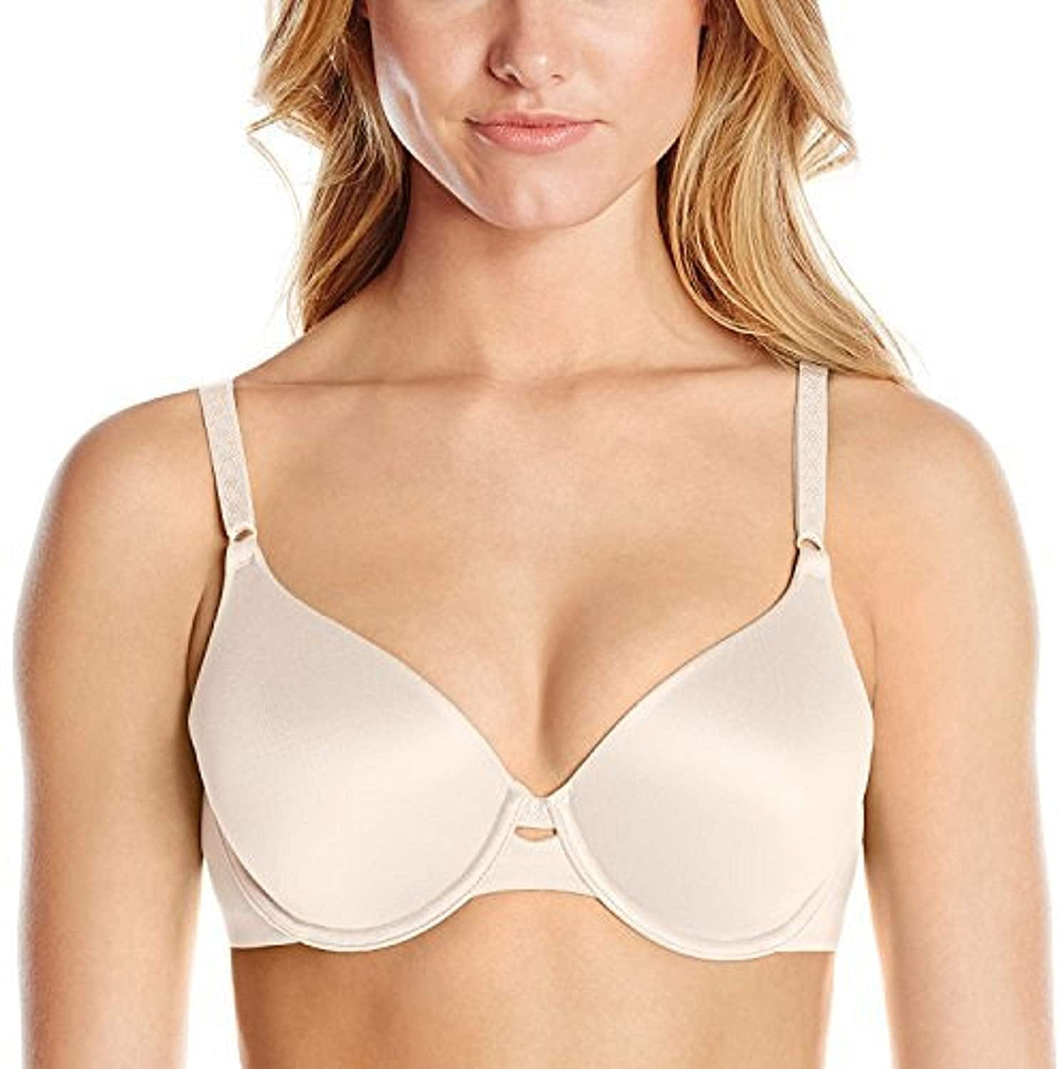 Warner'S Women'S Cloud 9 Super Soft Underwire Lightly Lined T-Shirt Bra Rb1691A Sandshell / 34DD
