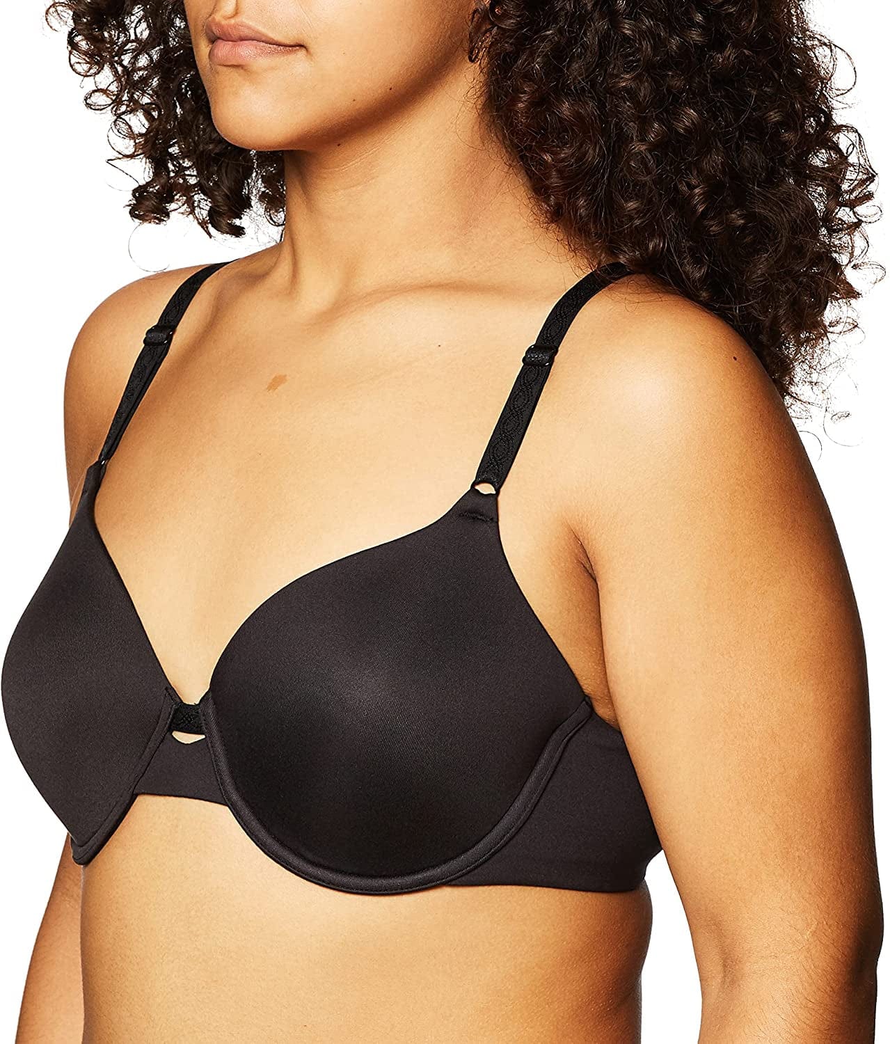 Warner'S Women'S Cloud 9 Super Soft Underwire Lightly Lined T-Shirt Bra Rb1691A Black / 38D