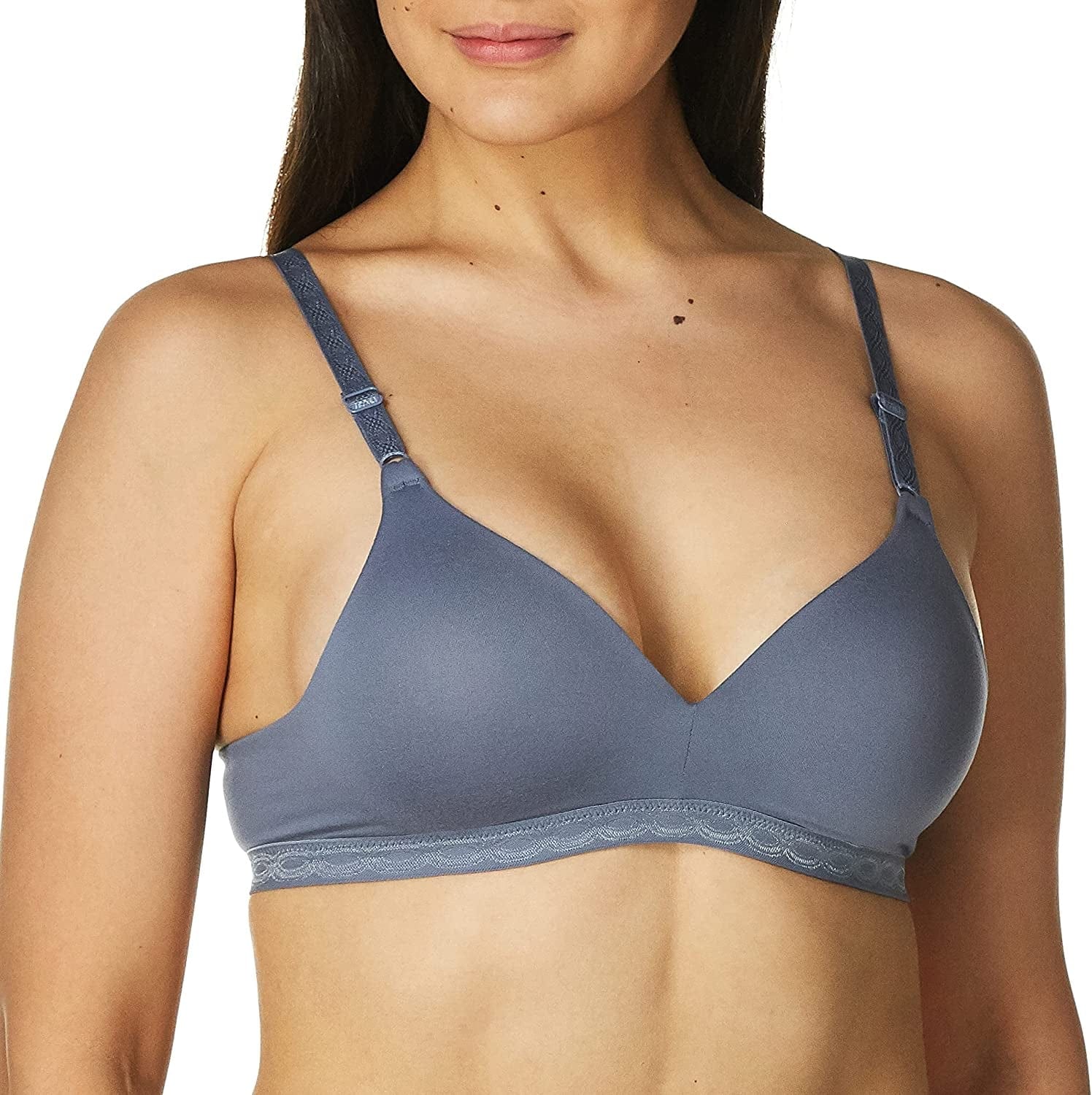 Warner'S Women'S Cloud 9 Super Soft Wireless Lightly Lined Comfort Bra Folkstone / 40B