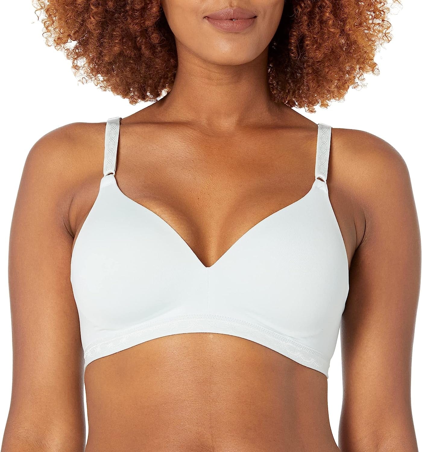 Warner'S Women'S Cloud 9 Super Soft Wireless Lightly Lined Comfort Bra 1269 Misty Blue / 36A
