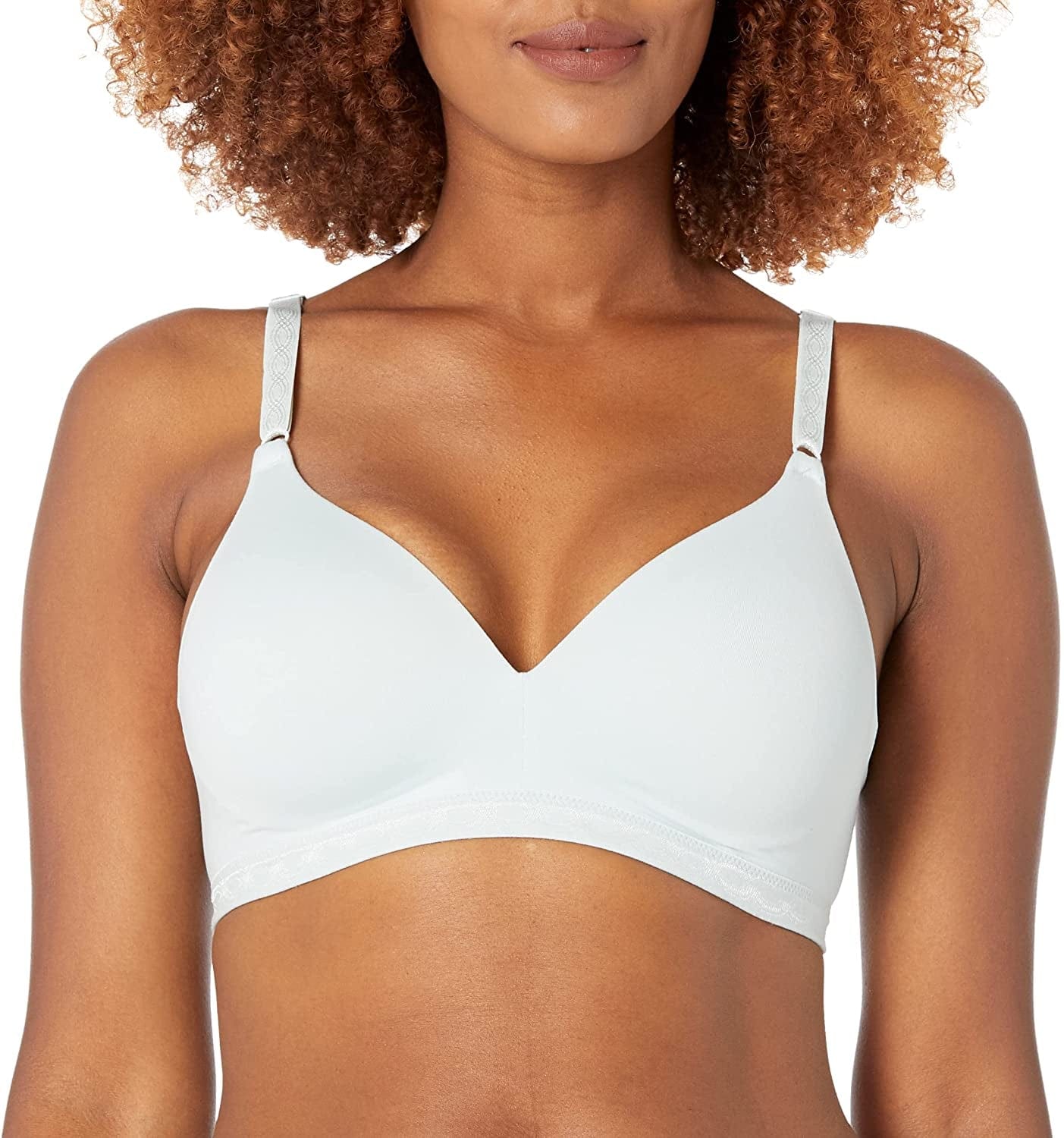 Warner'S Women'S Cloud 9 Super Soft Wireless Lightly Lined Comfort Bra 1269 Misty Blue / 36B