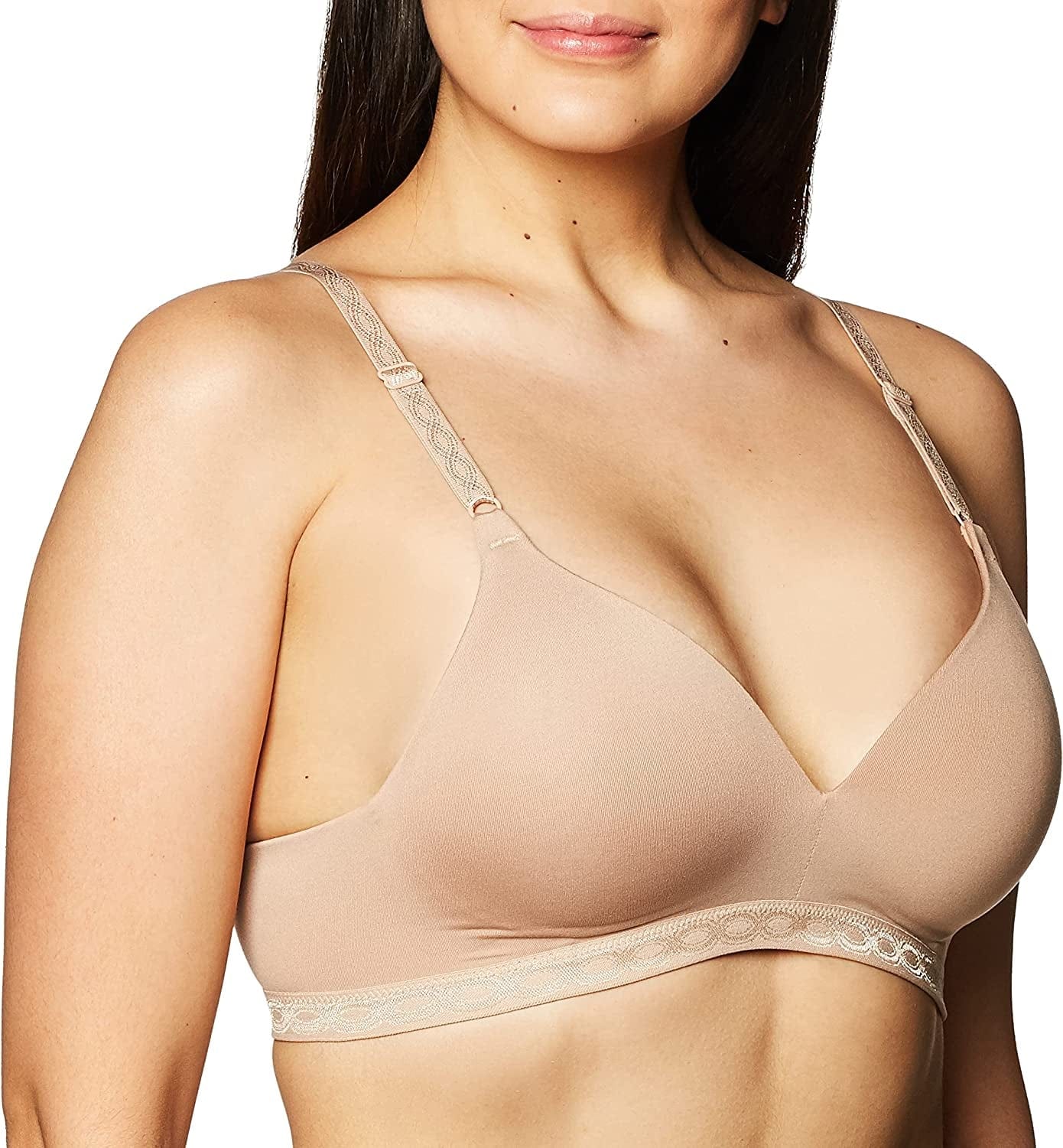 Warner'S Women'S Cloud 9 Super Soft Wireless Lightly Lined Comfort Bra 1269 Toasted Almond / 36C