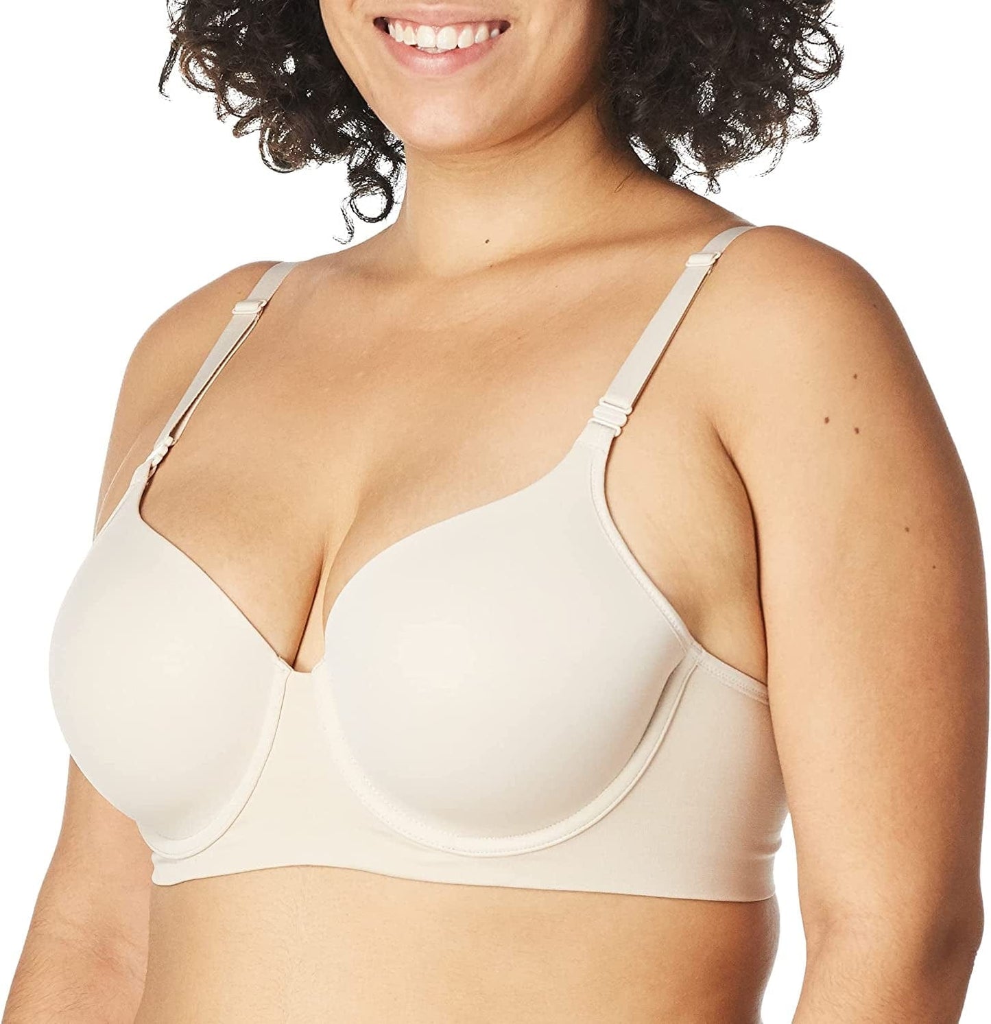 Warner'S Women'S Elements of Bliss Cushioned Underwire Lightly Lined Convertible T-Shirt Bra Ra2041A Butterscotch / 34C