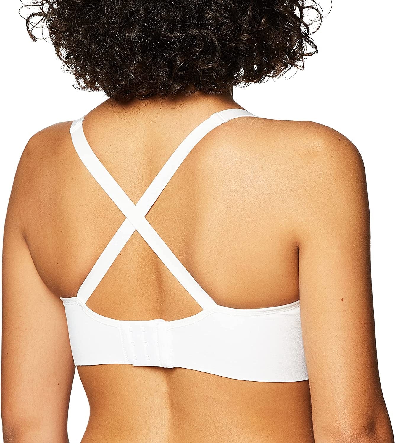 Warner'S Women'S Elements of Bliss Smoothing Support with Seamless Band Wireless Lightly Lined Comfort Bra Rm3741A