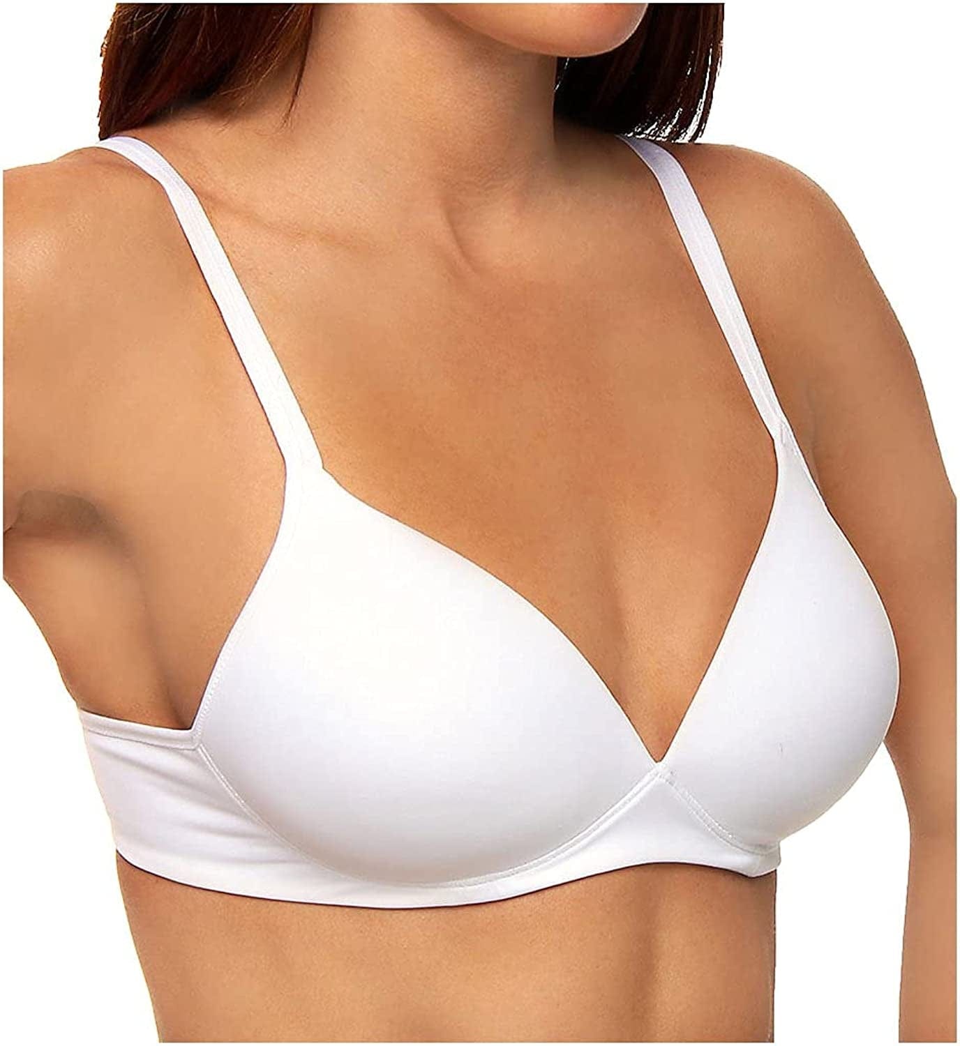 Warner'S Women'S Elements of Bliss Support and Comfort Wireless Lift T-Shirt Bra 1298 White / 38D