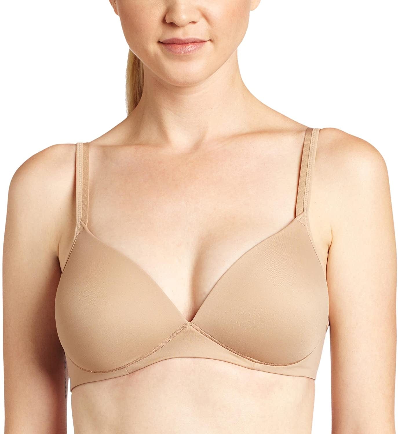 Warner'S Women'S Elements of Bliss Support and Comfort Wireless Lift T-Shirt Bra 1298 Toasted Almond / 36C
