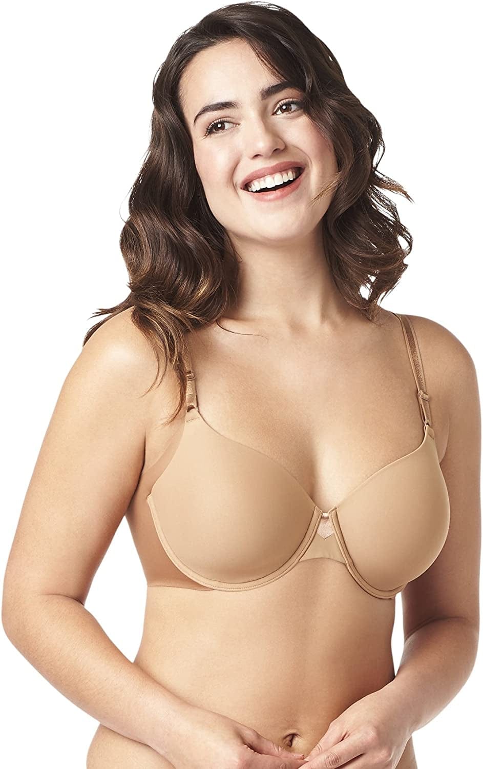 Warner'S Women'S No Side Effects Full Coverage Underwire Bra Toasted Almond Extended / 40C