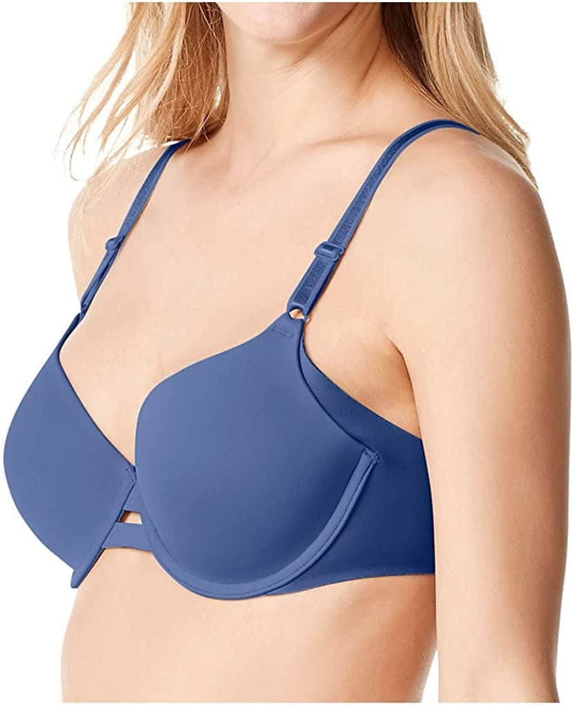 Warner'S Women'S No Side Effects Full Coverage Underwire Bra Coastal Fjord / 38D