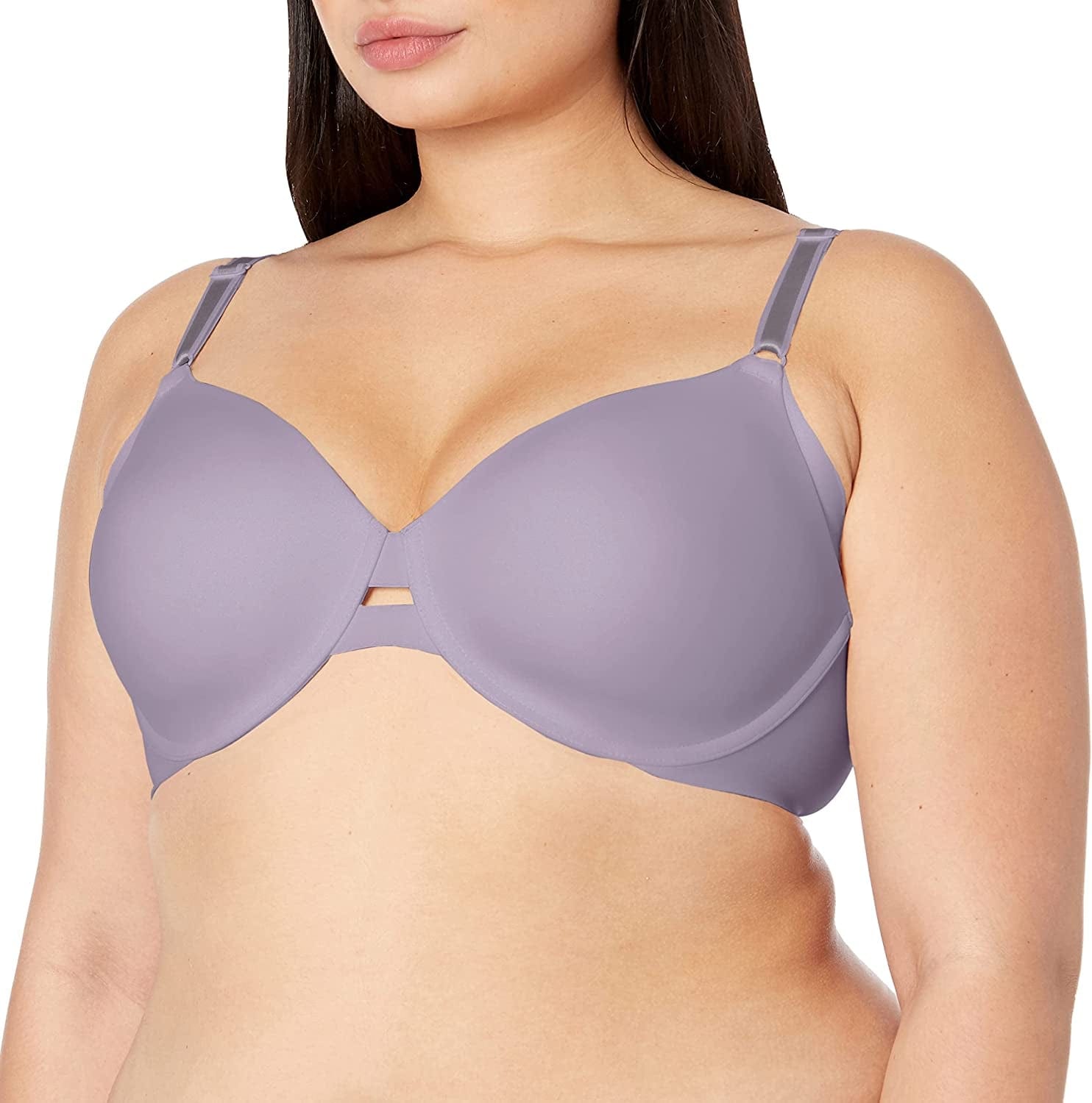 Warner'S Women'S No Side Effects Underarm-Smoothing Comfort Underwire Lightly Lined T-Shirt Bra 1356 Daybreak / 36C