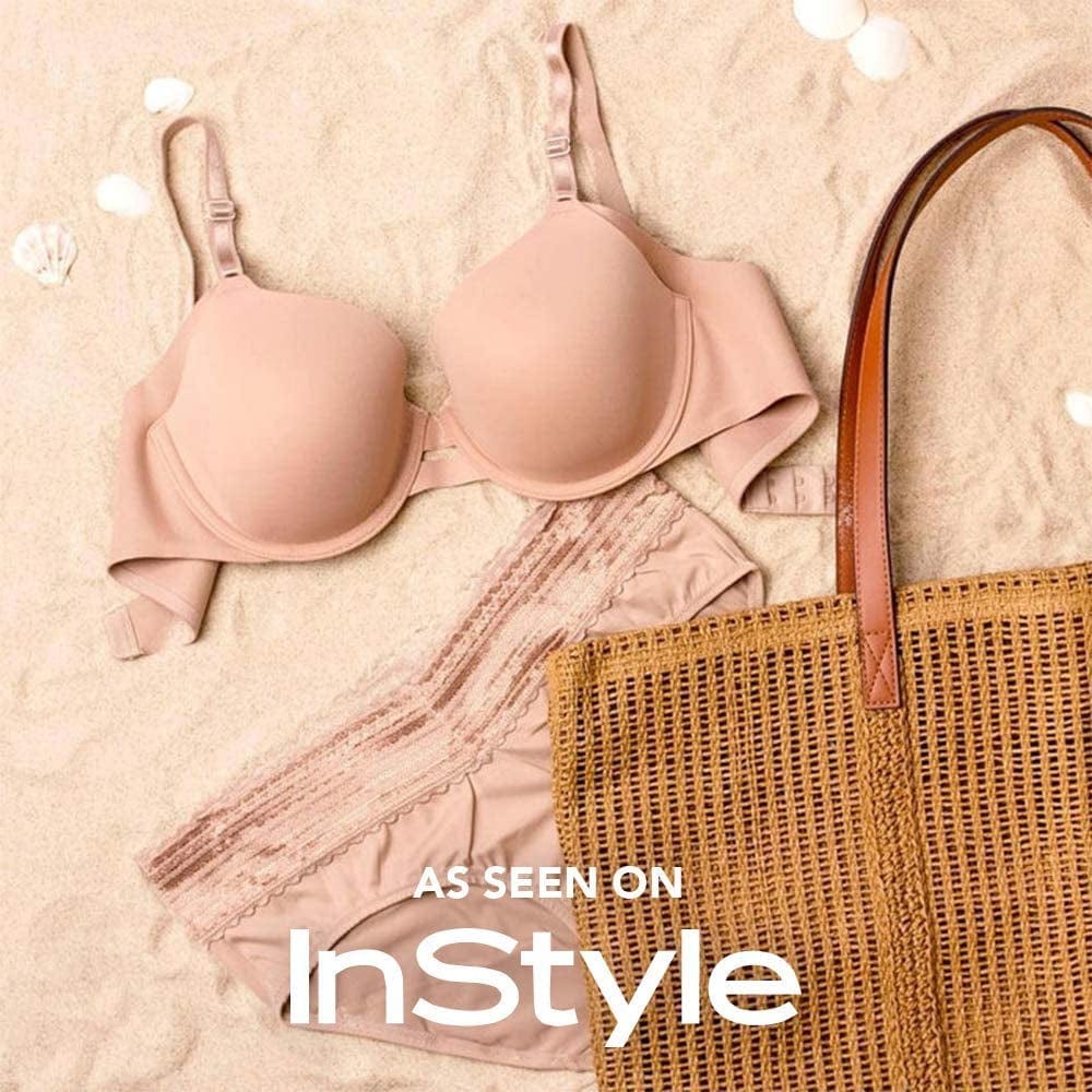 Warner'S Women'S No Side Effects Underarm-Smoothing Comfort Underwire Lightly Lined T-Shirt Bra 1356