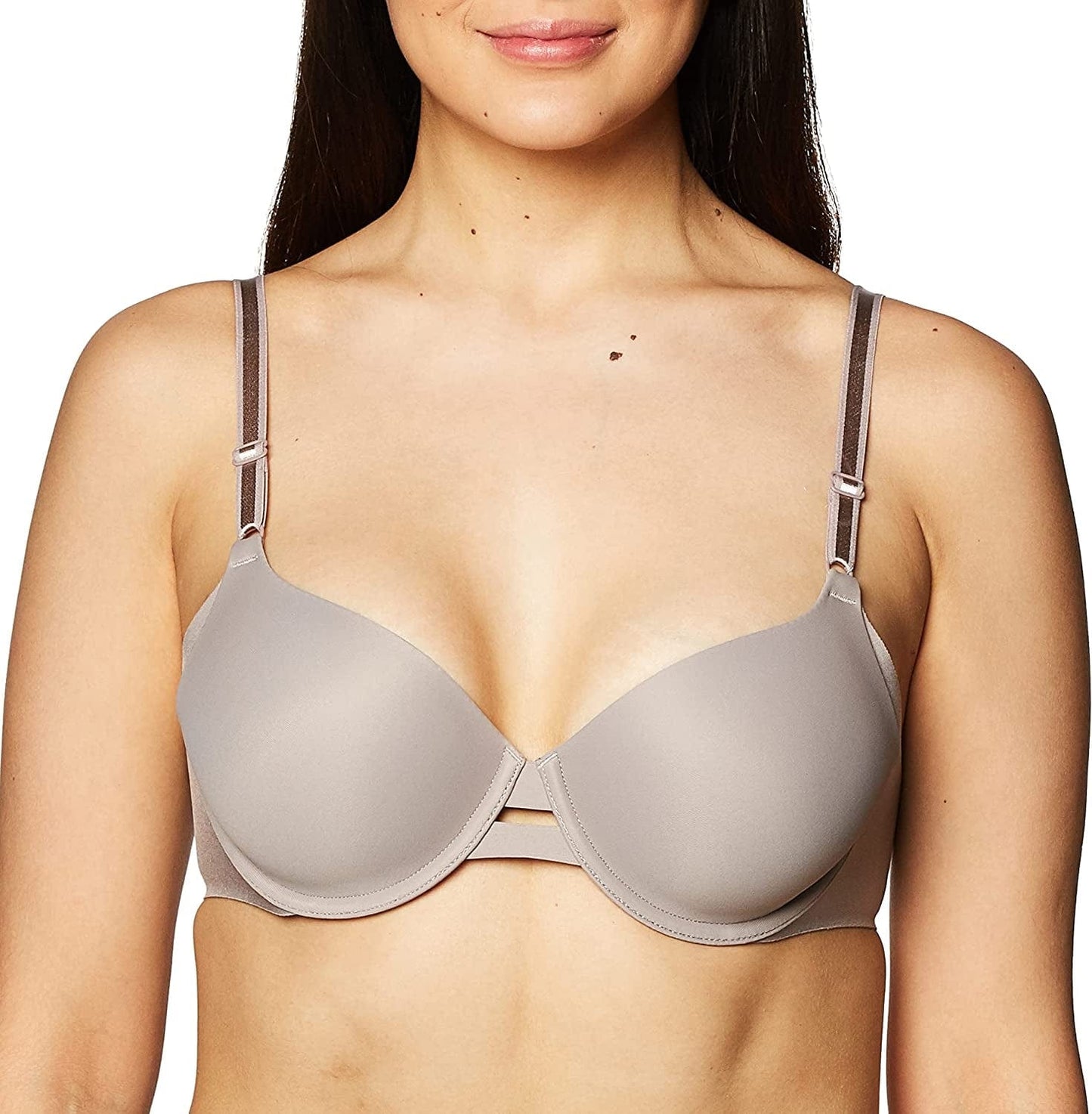 Warner'S Women'S No Side Effects Underarm-Smoothing Comfort Underwire Lightly Lined T-Shirt Bra 1356