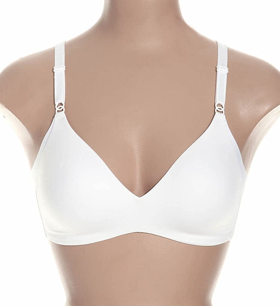Warner'S Women'S No Side Effects Underarm-Smoothing Comfort Wireless Lightly Lined T-Shirt Bra 1056