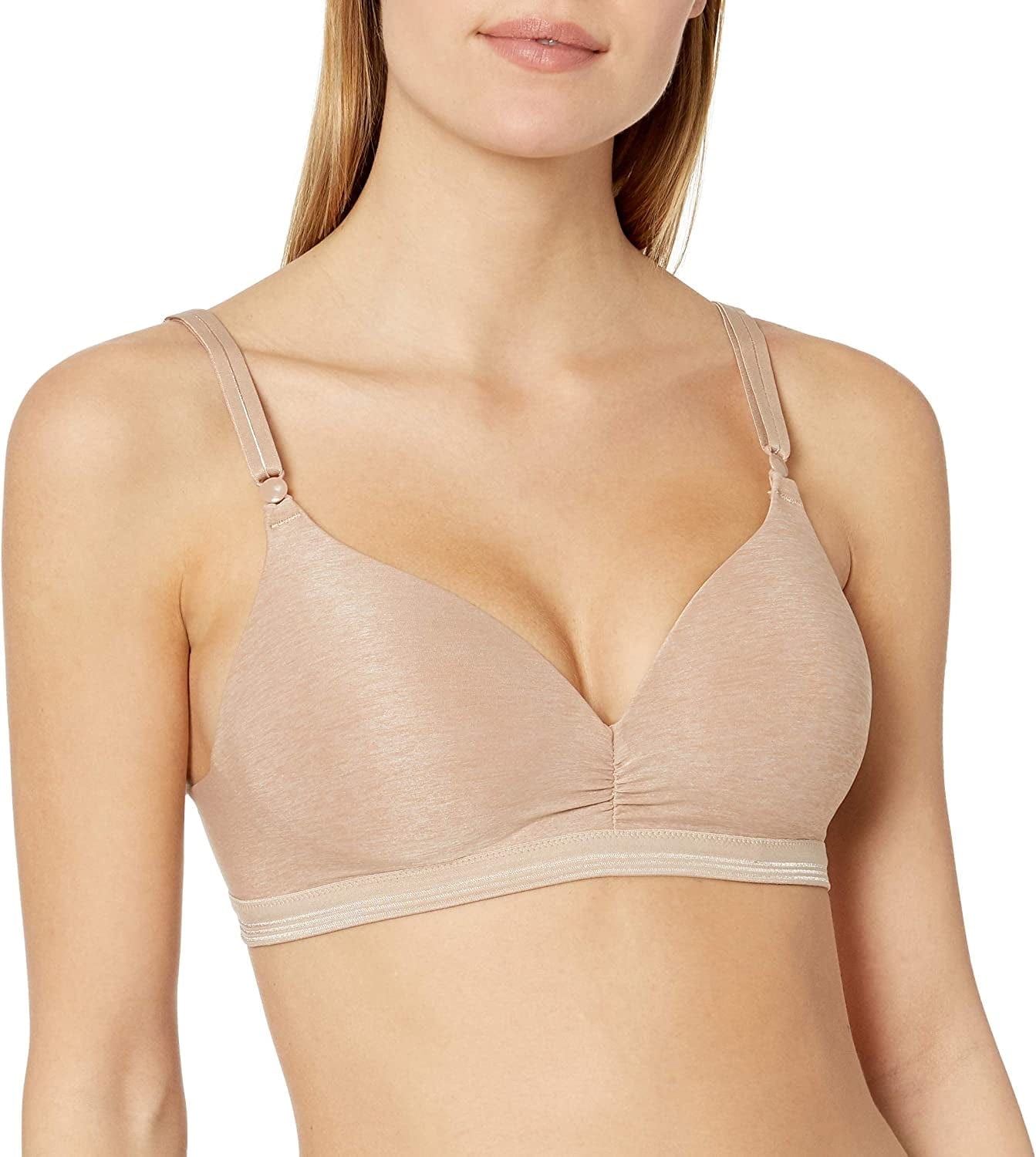 Warner'S Women'S Play It Cool Wire-Free with Lift Bra Toasted Almond / 38D
