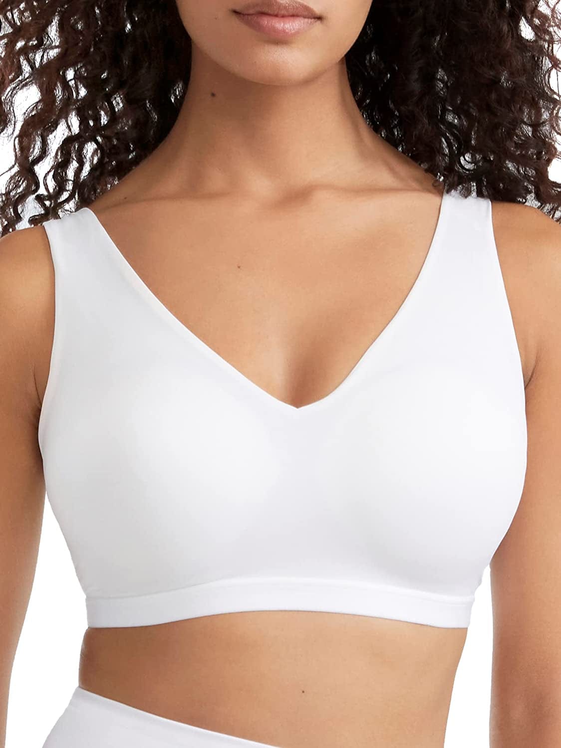 Warner'S Women'S plus Cloud 9 Wire-Free Contour Bra White / 3X