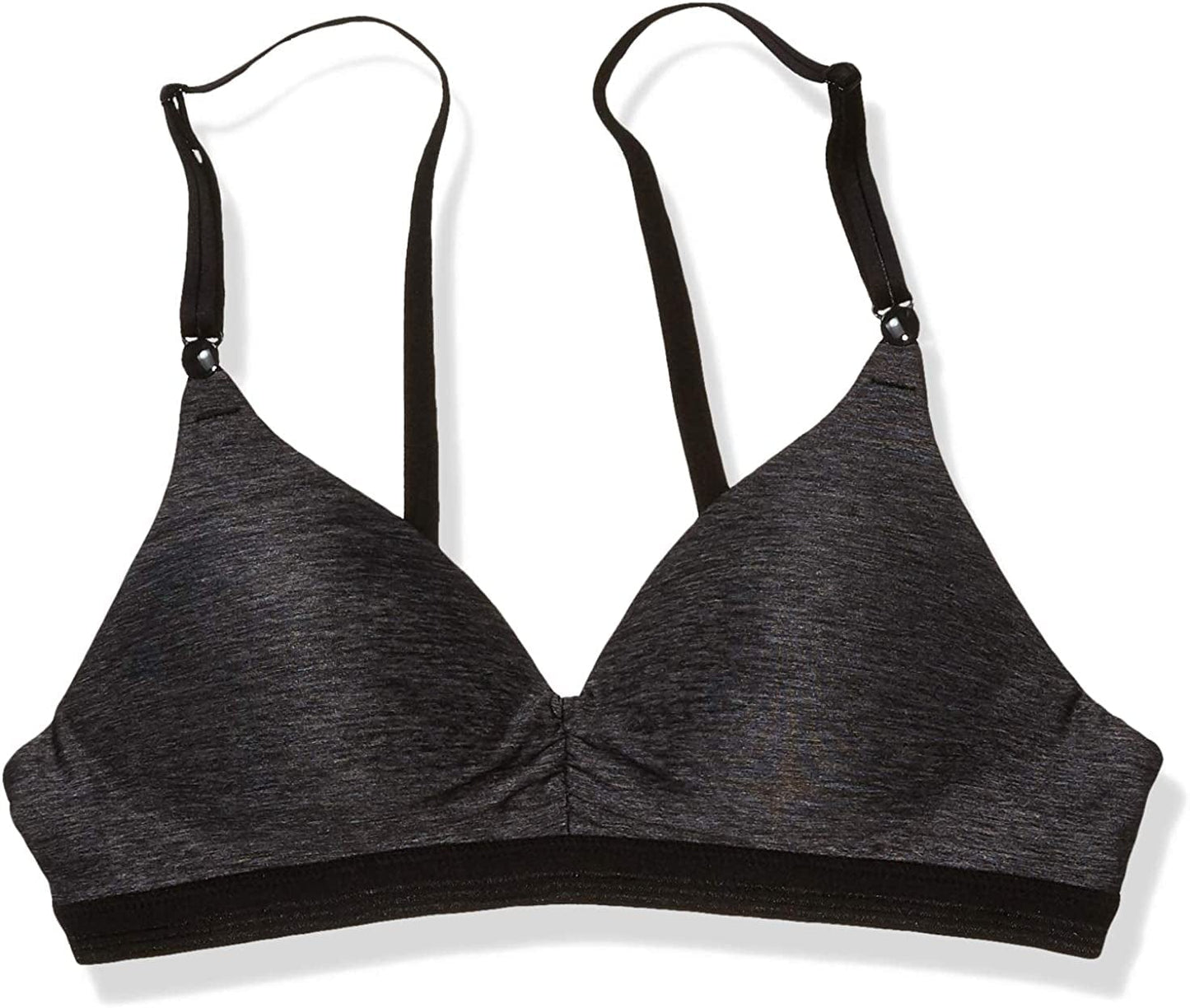Warner'S Women'S plus Size Simply Perfect Cool and Dry Wireless Lightly Lined Comfort Bra Rm3281T Dark Gray / 36A