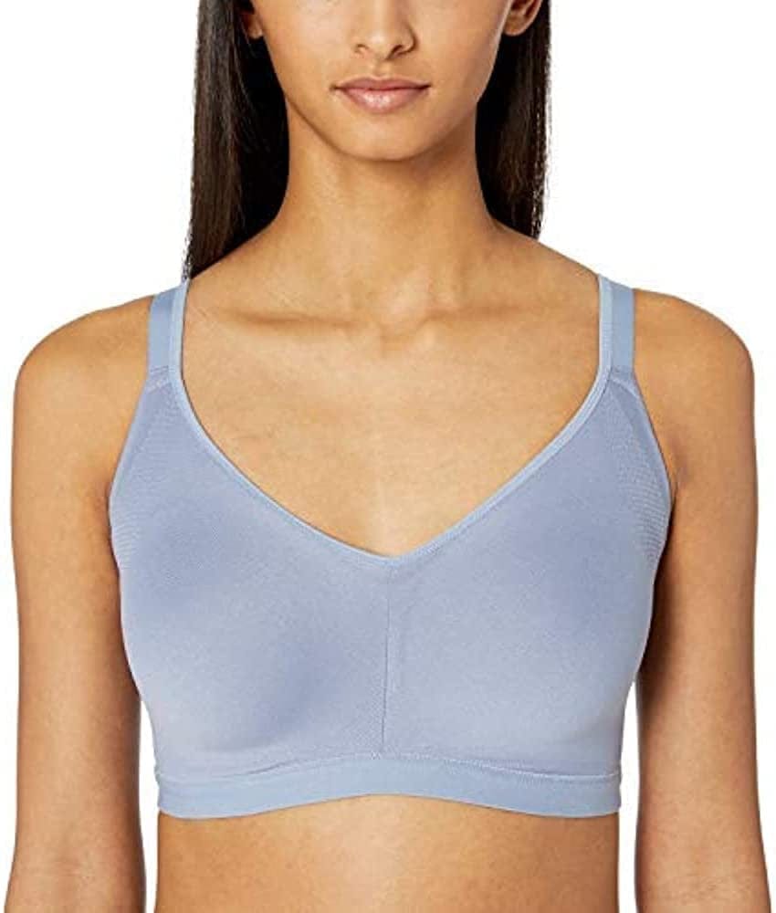 Warner'S Women'S Simply Perfect Underarm Smoothing with Seamless Stretch Wireless Lightly Lined Comfort Bra Rm3911T Toasted Almond Gardenia Contrast / XX-Large
