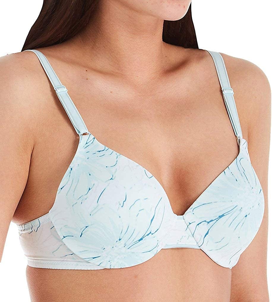 Warner’S Women’S This Is Not a Bra Full-Coverage Underwire Bra Oversized Floral Starlight / 34B