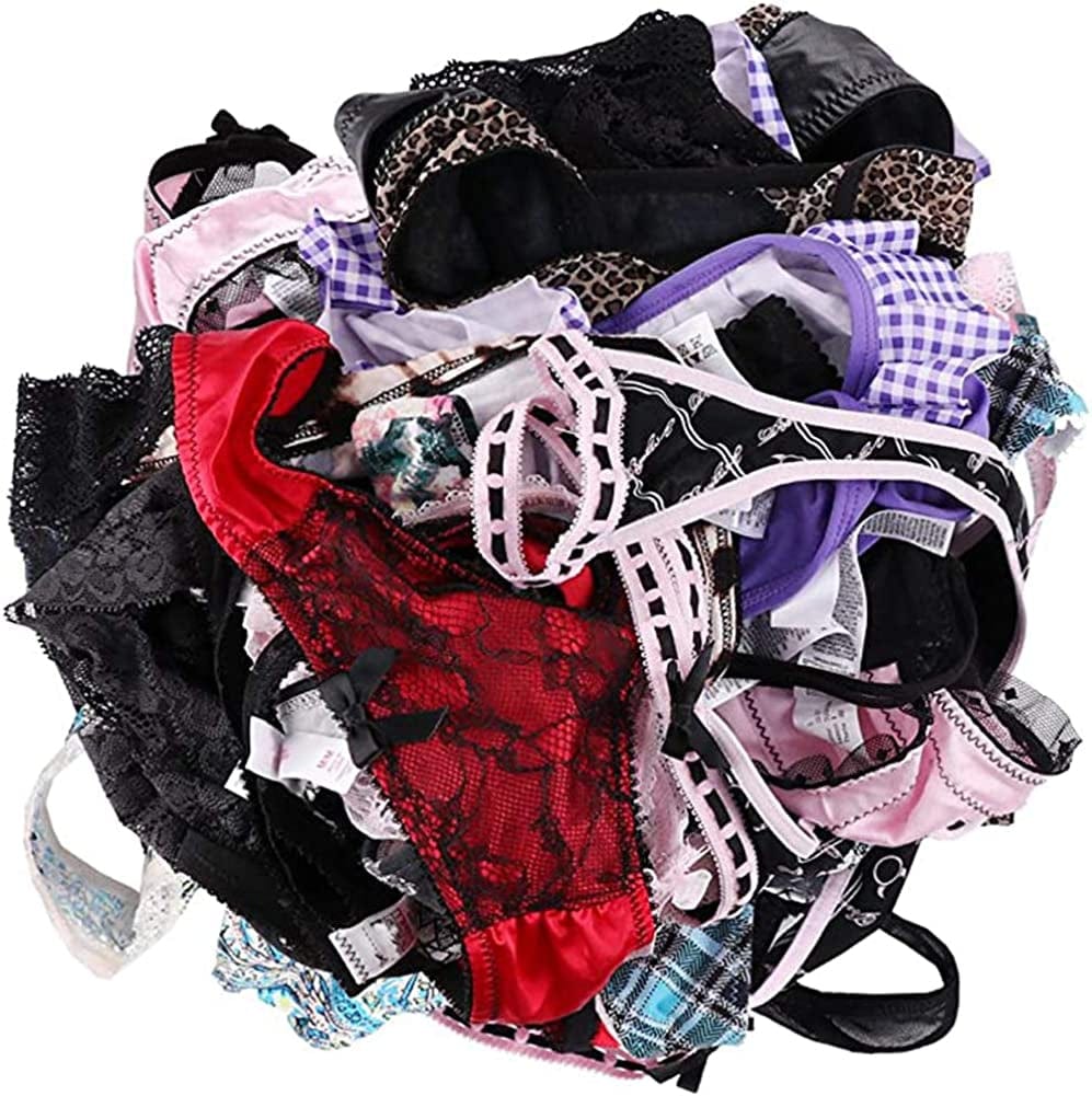 WDX Womens Thong Underwear Pack 20 G String Panties Sexy Cheeky Panty Variety Pack