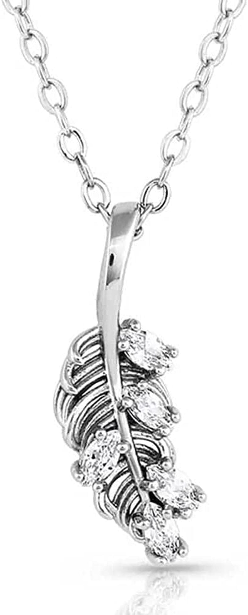 Western Lifestyle Feather Necklace Bridgerton Feather Necklace