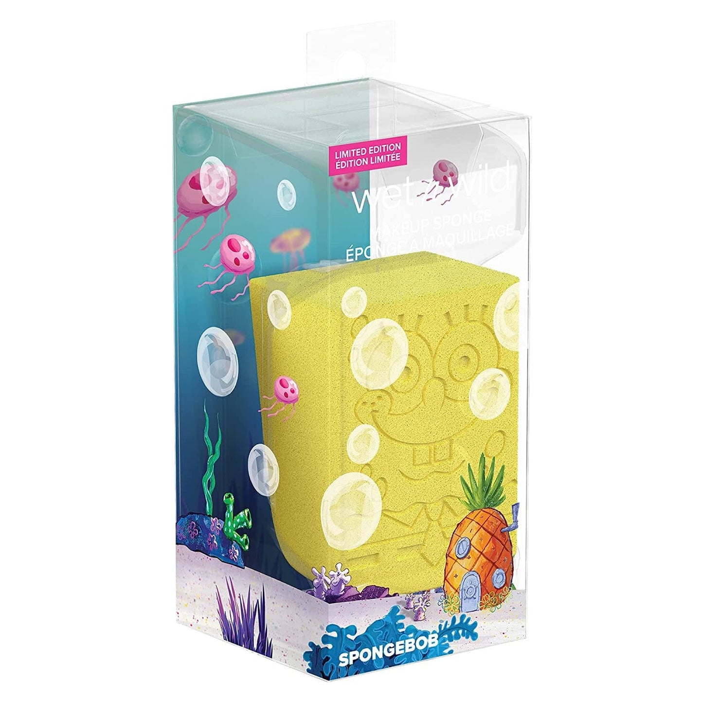 Wet N Wild Makeup Sponge Squarepants Makeup Tools Flat Edge Makeup Sponge (1114226) Spongebob, 1 Count Health & Beauty > Personal Care > Cosmetics > Cosmetic Tools > Makeup Tools wet n wild