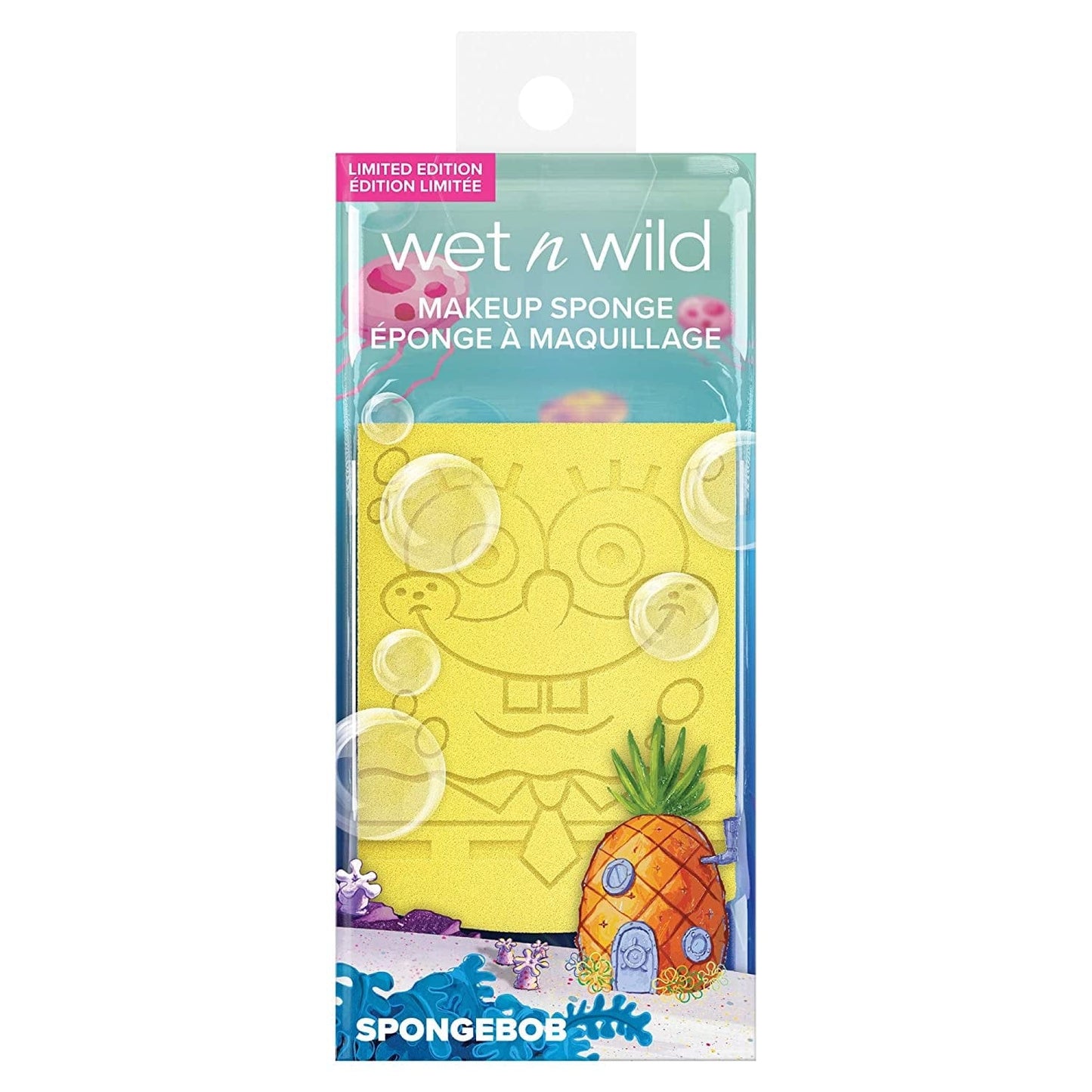 Wet N Wild Makeup Sponge Squarepants Makeup Tools Flat Edge Makeup Sponge (1114226) Spongebob, 1 Count Health & Beauty > Personal Care > Cosmetics > Cosmetic Tools > Makeup Tools wet n wild