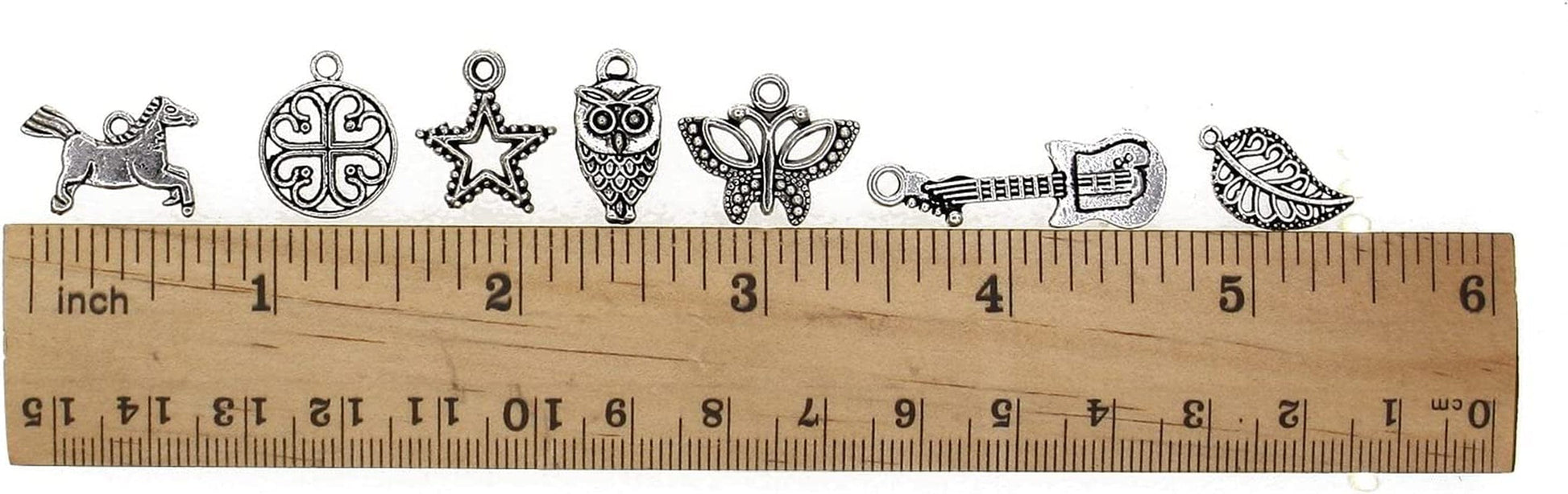 Wholesale 100 Pieces Mixed Charms Pendants DIY for Jewelry Making and Crafting