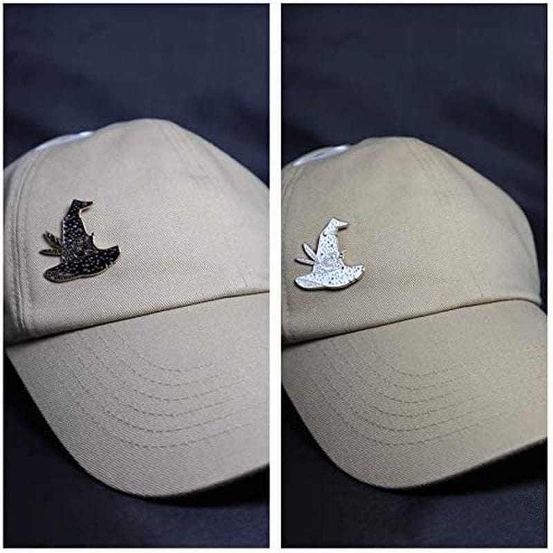 Witch Enamel Pin Set Magic Hat Witch Sign Gesture Lapel Pin Cool Witch Women Accessory for Backpacks Badges Hats Bags for Halloween Magic Theme Party