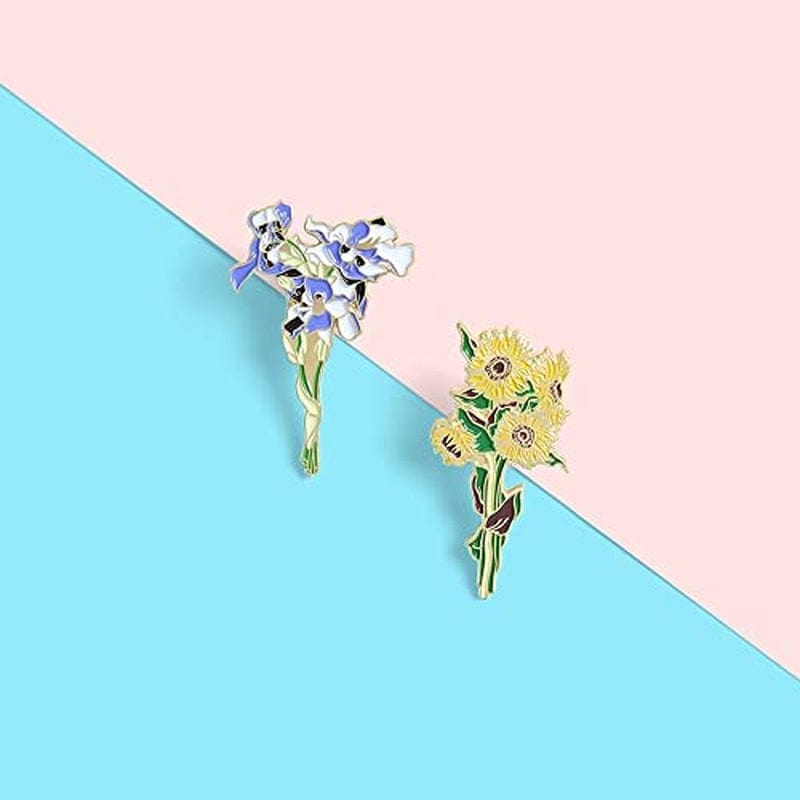WITHYU Cute Animal, Punk,Art,Science , Animation Enamel Pins, Cartoon Personality Pin Set for Kids, Teens, Women, Badge Decor Pins for Jackets, Lapel, Backpack, Hat