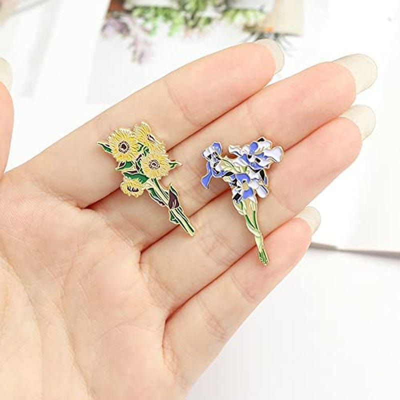WITHYU Cute Animal, Punk,Art,Science , Animation Enamel Pins, Cartoon Personality Pin Set for Kids, Teens, Women, Badge Decor Pins for Jackets, Lapel, Backpack, Hat