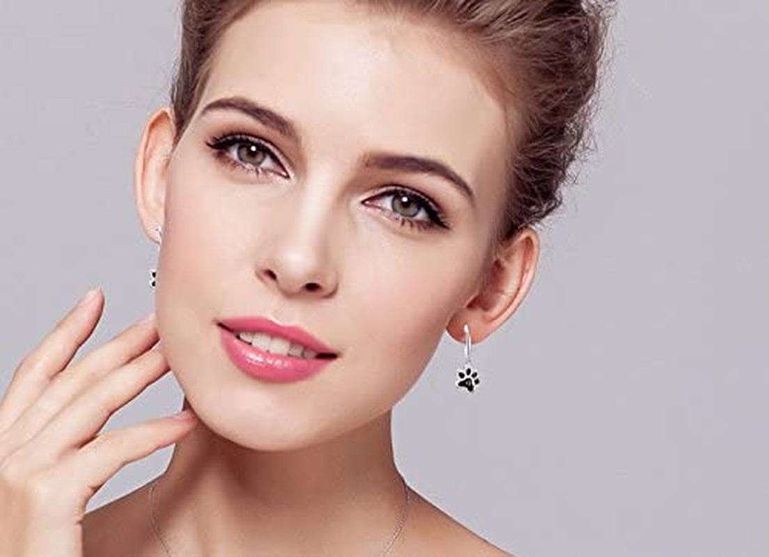 Women Ladies Earrings 925 Sterling Silver Drop &Dangle Earring Stud Hypoallergenic Jewelry