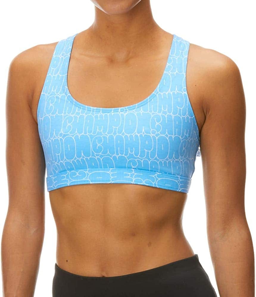 Women'S 029 Reissue Sports Bra Bubble Script/Active Blue / XX-Large